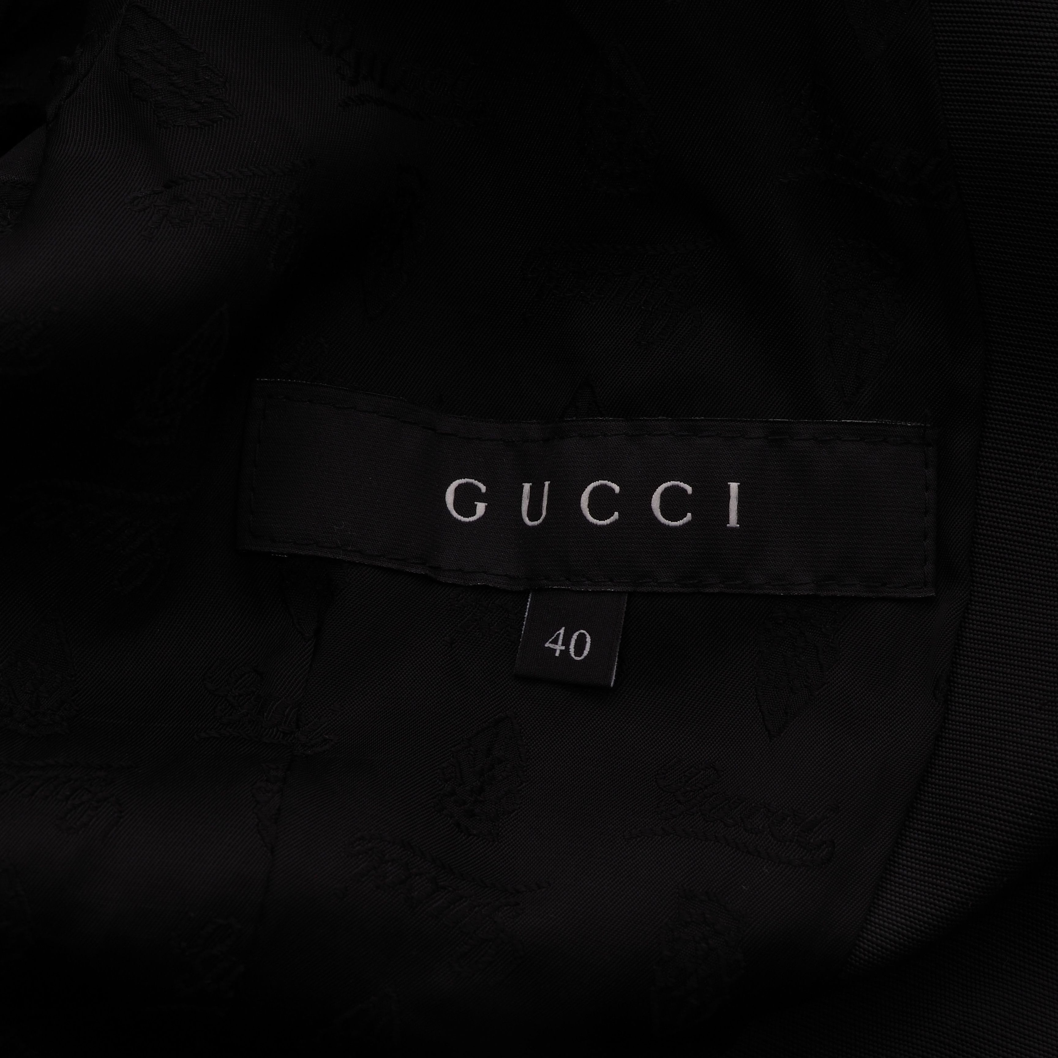 Gucci × Vintage GUCCI Vintage 2007 Women Corset Design Short Blazer Jacket Size S / US 4 / IT 40 - 10 Thumbnail
