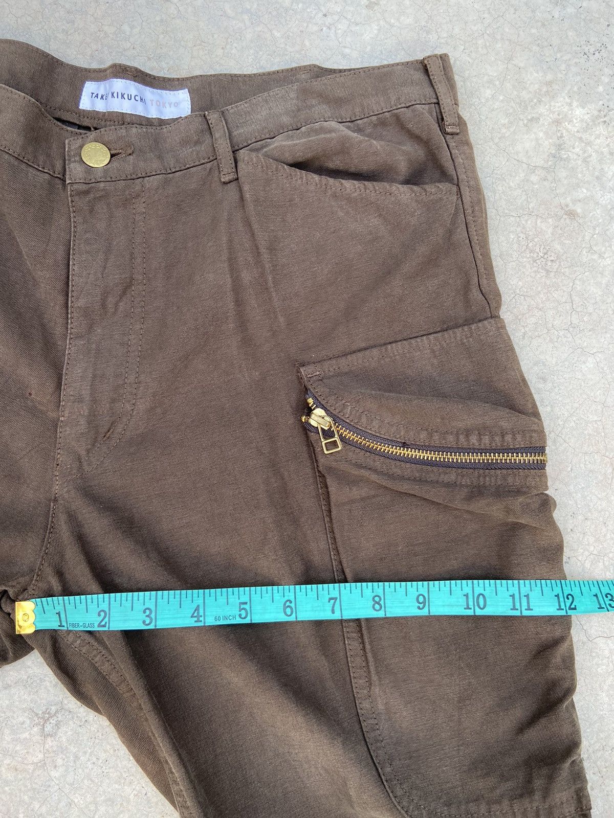 Japanese Brand Takeo kikuchi cargo pants sun faded Size US 34 / EU 50 - 13 Thumbnail