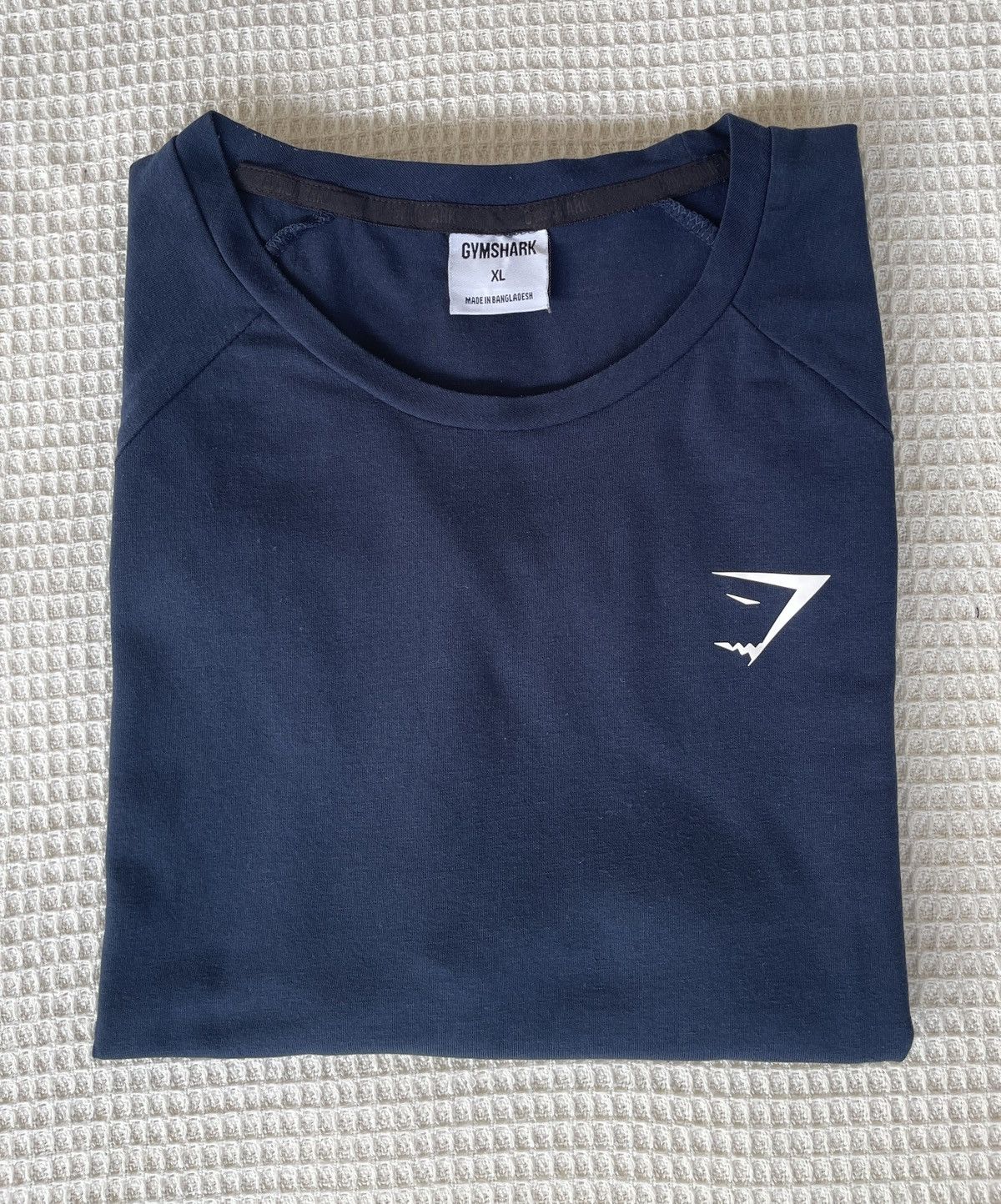 Gymshark 🔥Gymshark🔥Crest Logo Gym Tshirt Men’s XL Navy Blue Size US XL / EU 56 / 4 - 6 Thumbnail