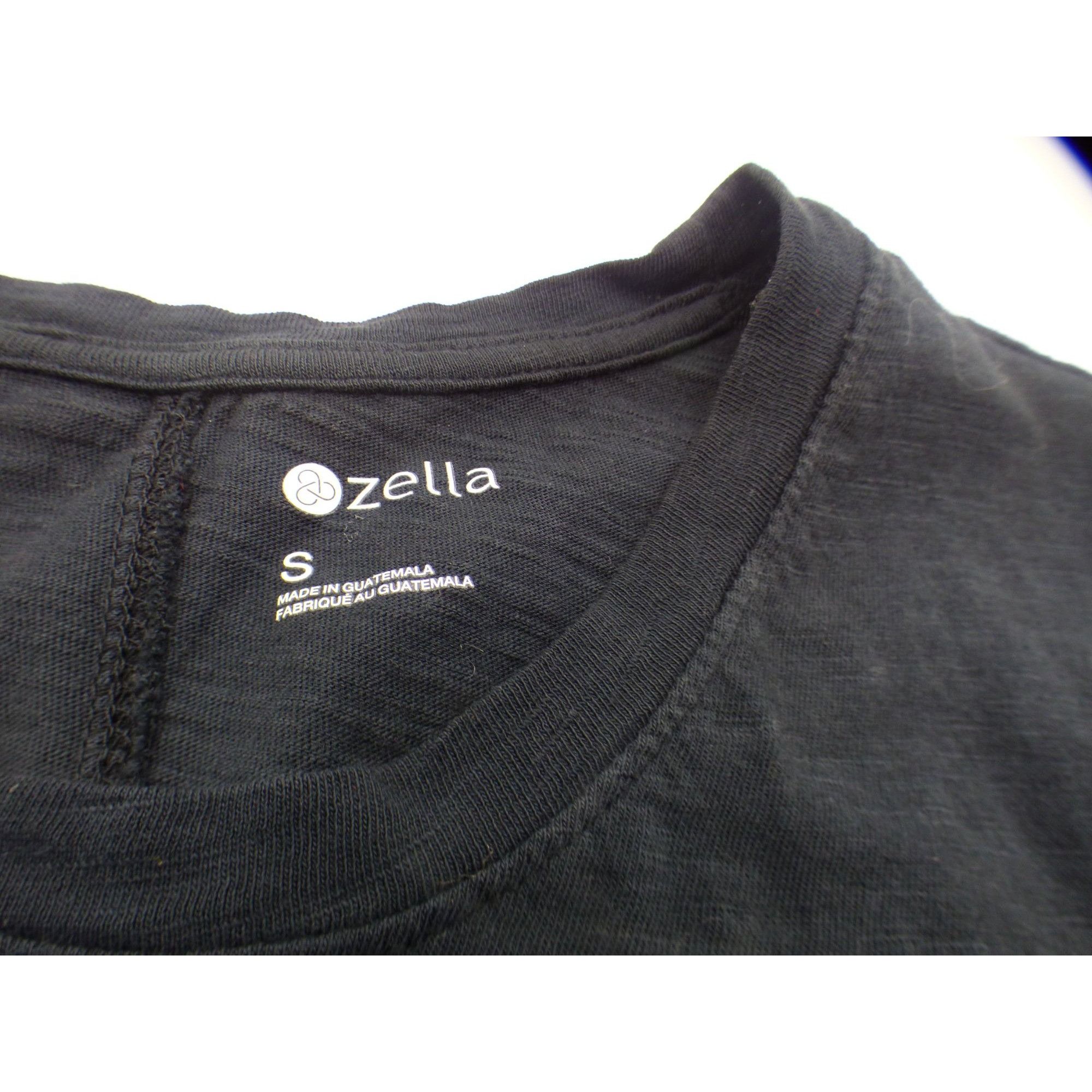 Other Zella Women’s Twist Front Dip Dye Performance Tank, Black/Gr Size S / US 4 / IT 40 - 6 Thumbnail