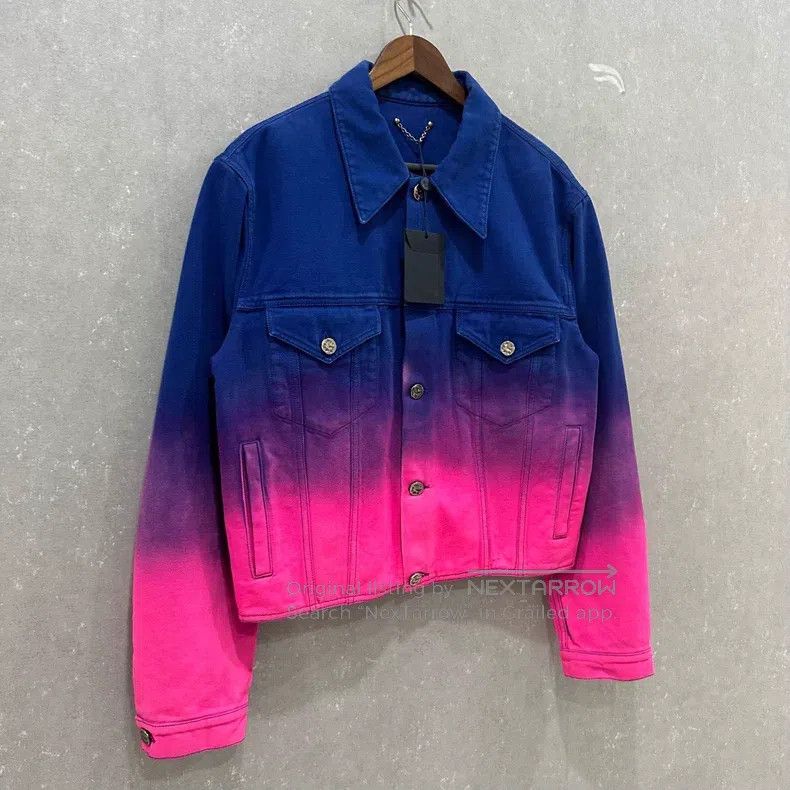 Louis Vuitton Louis Vuitton Amen Break Hand in Hand Denim Jacket Size US S / EU 44-46 / 1 - 4 Thumbnail