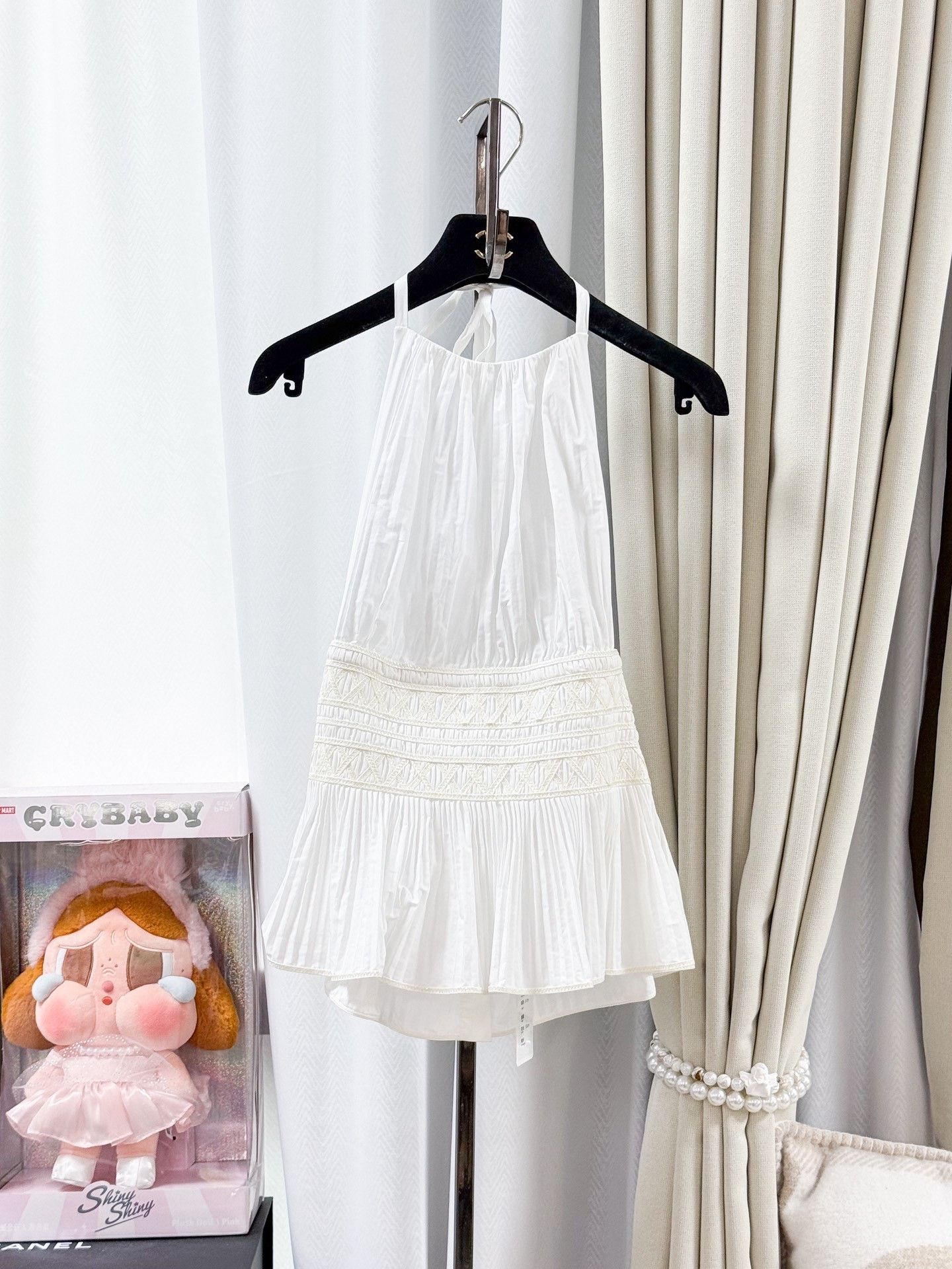 Chanel Chanel White Halter Neck Camisole Size XXS / US 00 / IT 34 - 1 Thumbnail
