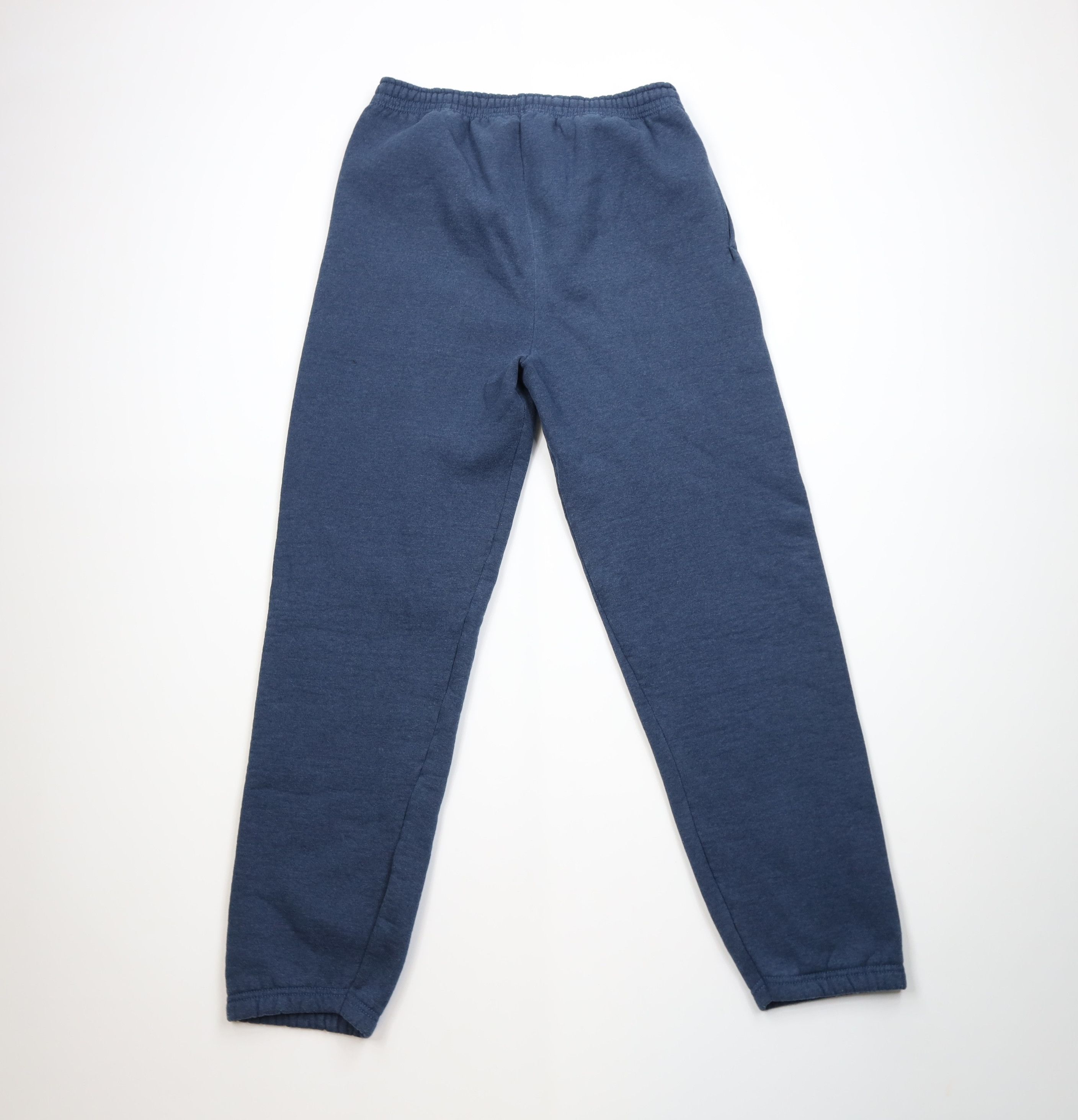 Vintage Vintage 90s Streetwear Heavyweight Sweatpants Joggers Blue Size US 36 / EU 52 - 9 Thumbnail