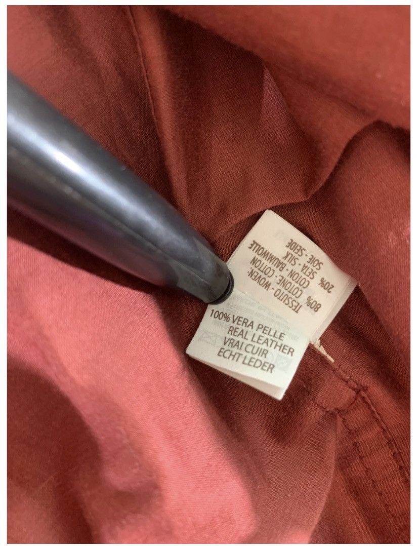Brunello Cucinelli Brunello Cucinelli 🇮🇹 mocha leather silk lined bomber L NWT Size US L / EU 52-54 / 3 - 17 Thumbnail