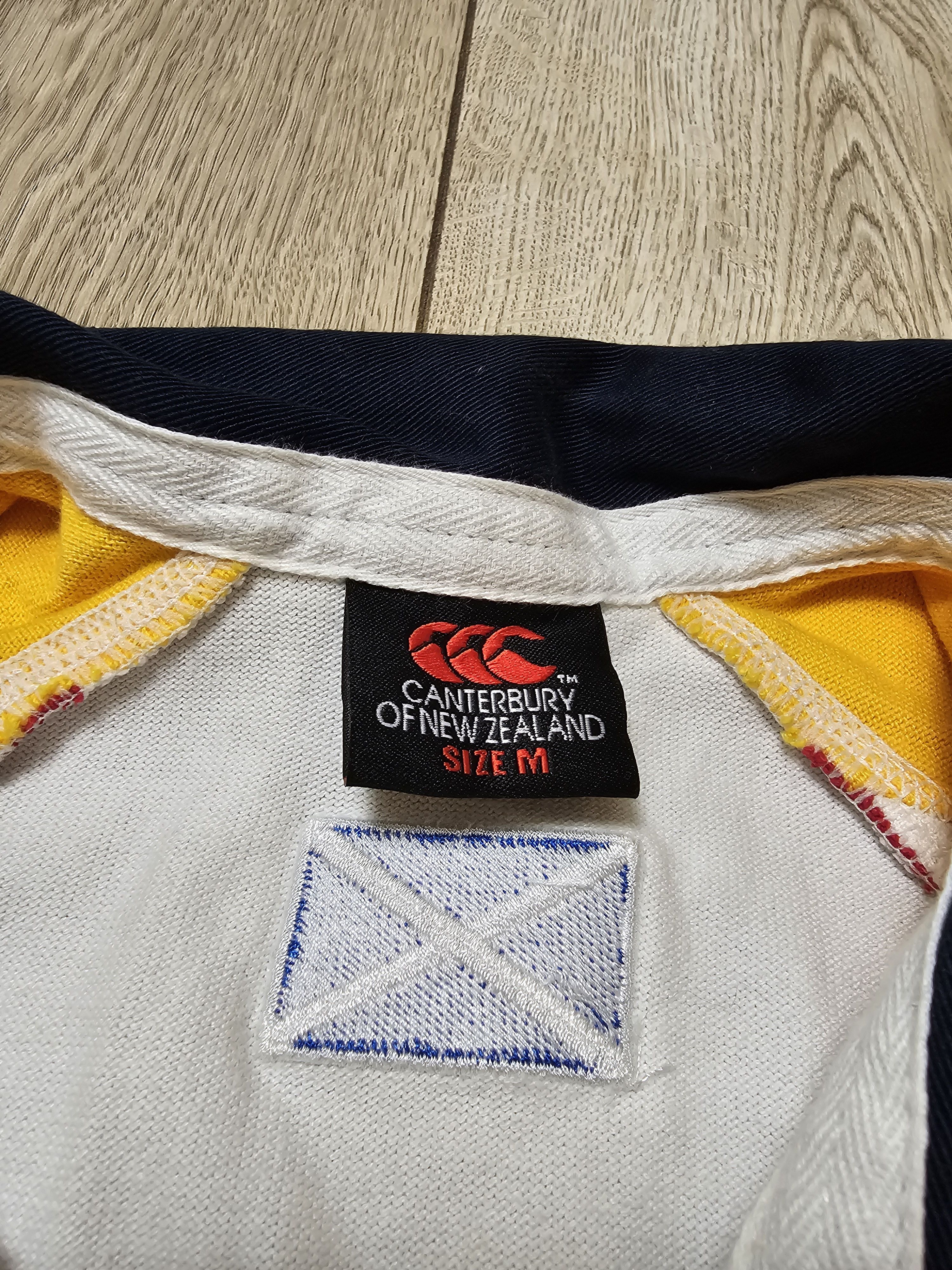 All Sport × Canterbury of New Zealand × Vintage SCOTLAND VINTAGE RUGBY SHIRT 2005 2006 AWAY RUGBY SHIRT Size US M / EU 48-50 / 2 - 7 Thumbnail