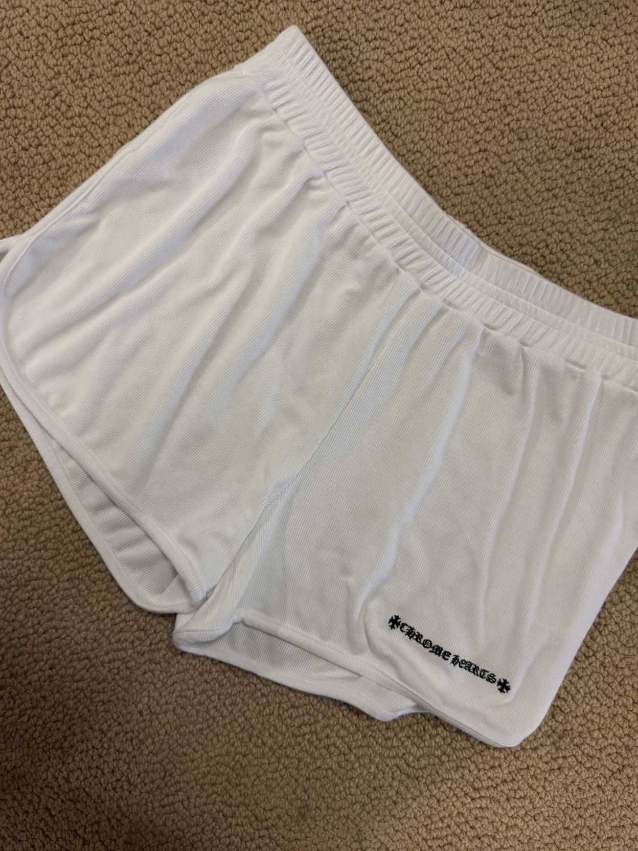 Chrome Hearts Chrome Heart Dagger Women Shorts SIZE LARGE Size 30" / US 8 / IT 44 - 1 Thumbnail