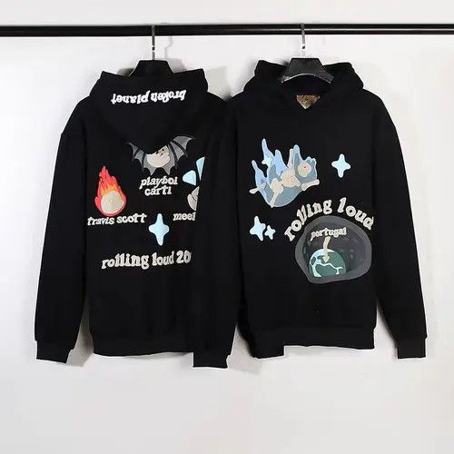 Japanese Brand Street Retro Dark Style Fun Skull Print Hooded Sweatshirt Size US M / EU 48-50 / 2 - 2 Thumbnail