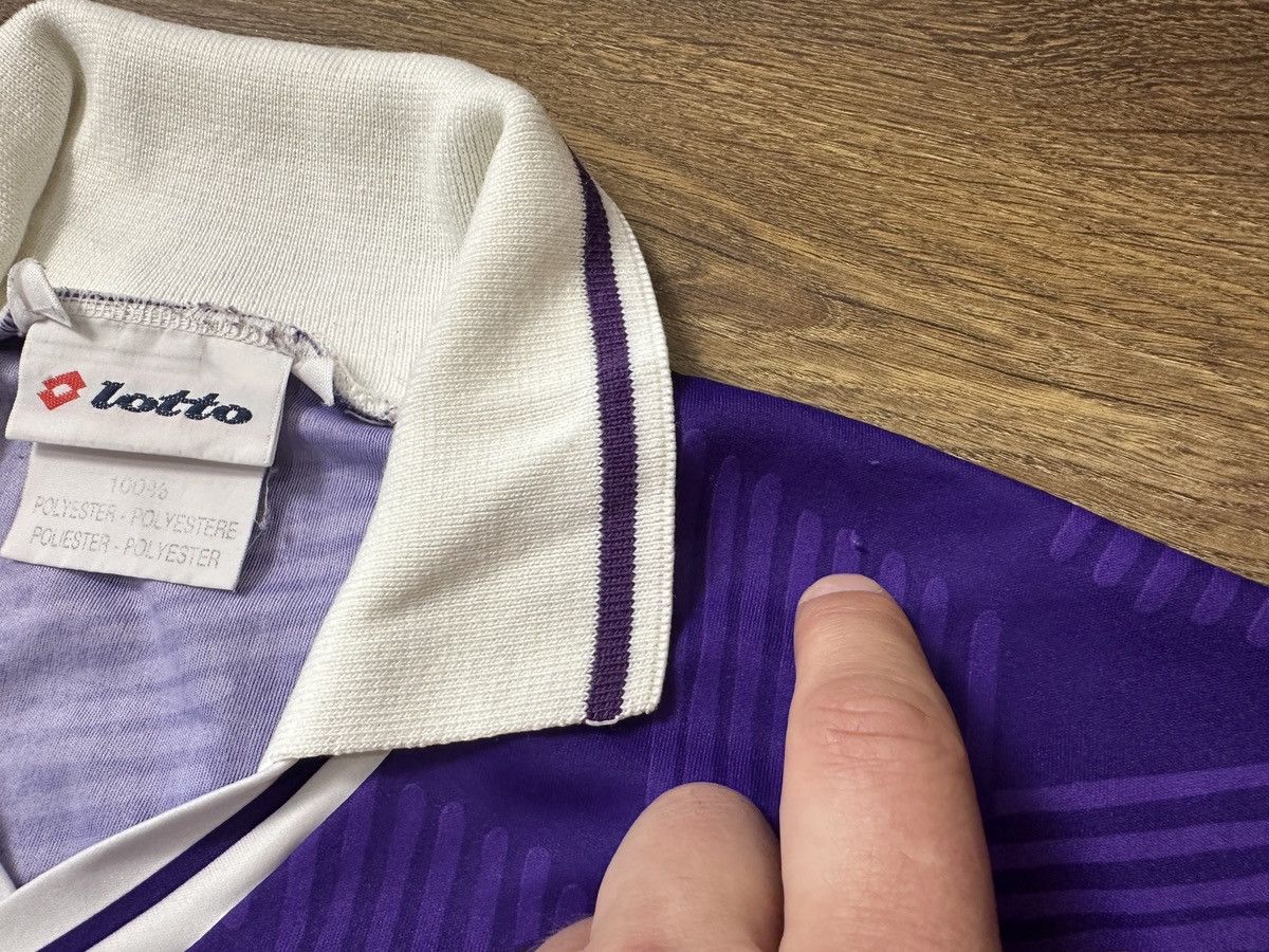 Lotto Sport FIORENTINA RARE JERSEY HOME FOOTBALL SHIRT 1991 1992 LOTTO Size US XXL / EU 58 / 5 - 6 Thumbnail
