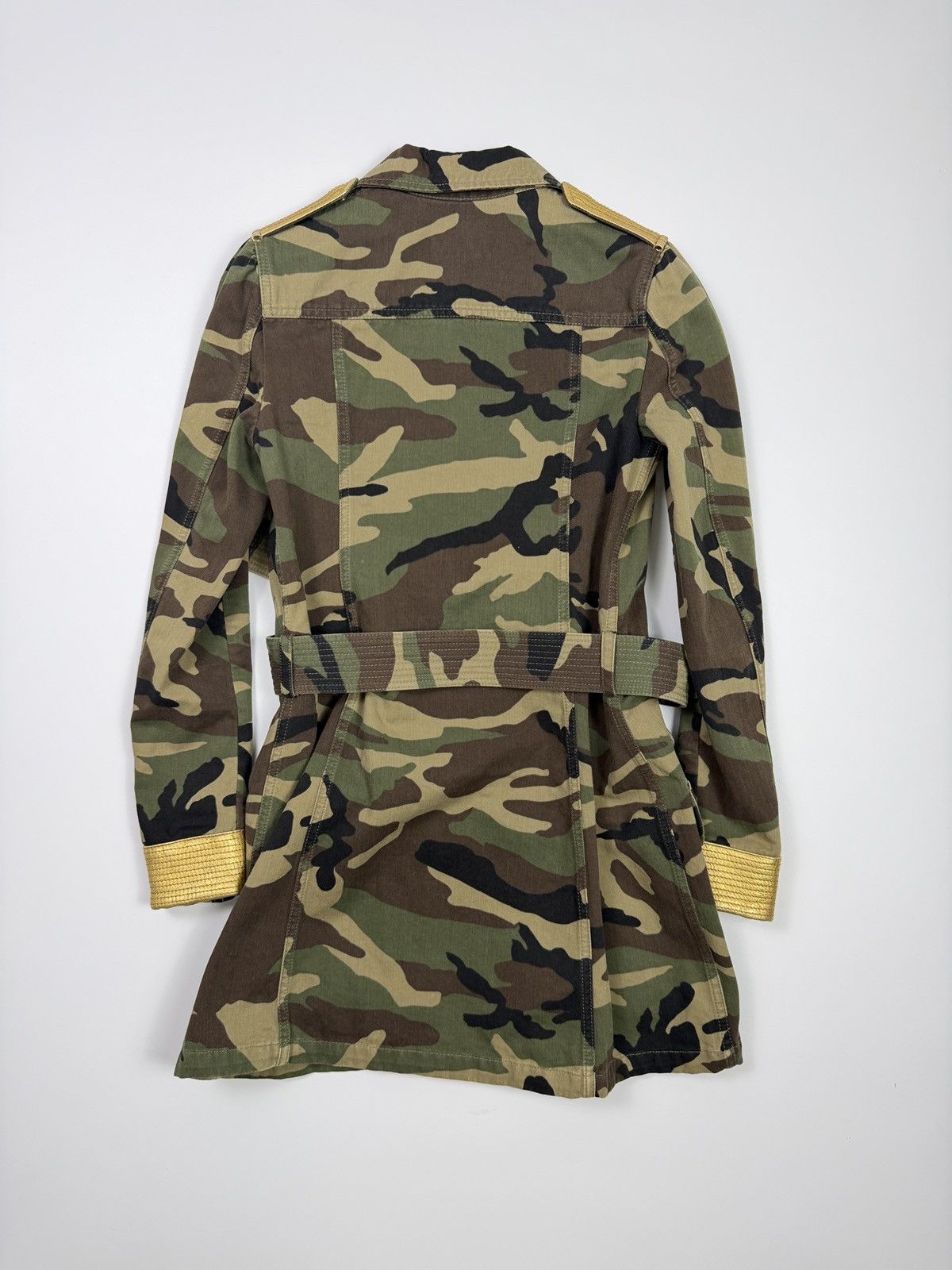 Saint Laurent Paris SS15 MILITARY PARKA Size XXS / US 00 / IT 34 - 6 Thumbnail