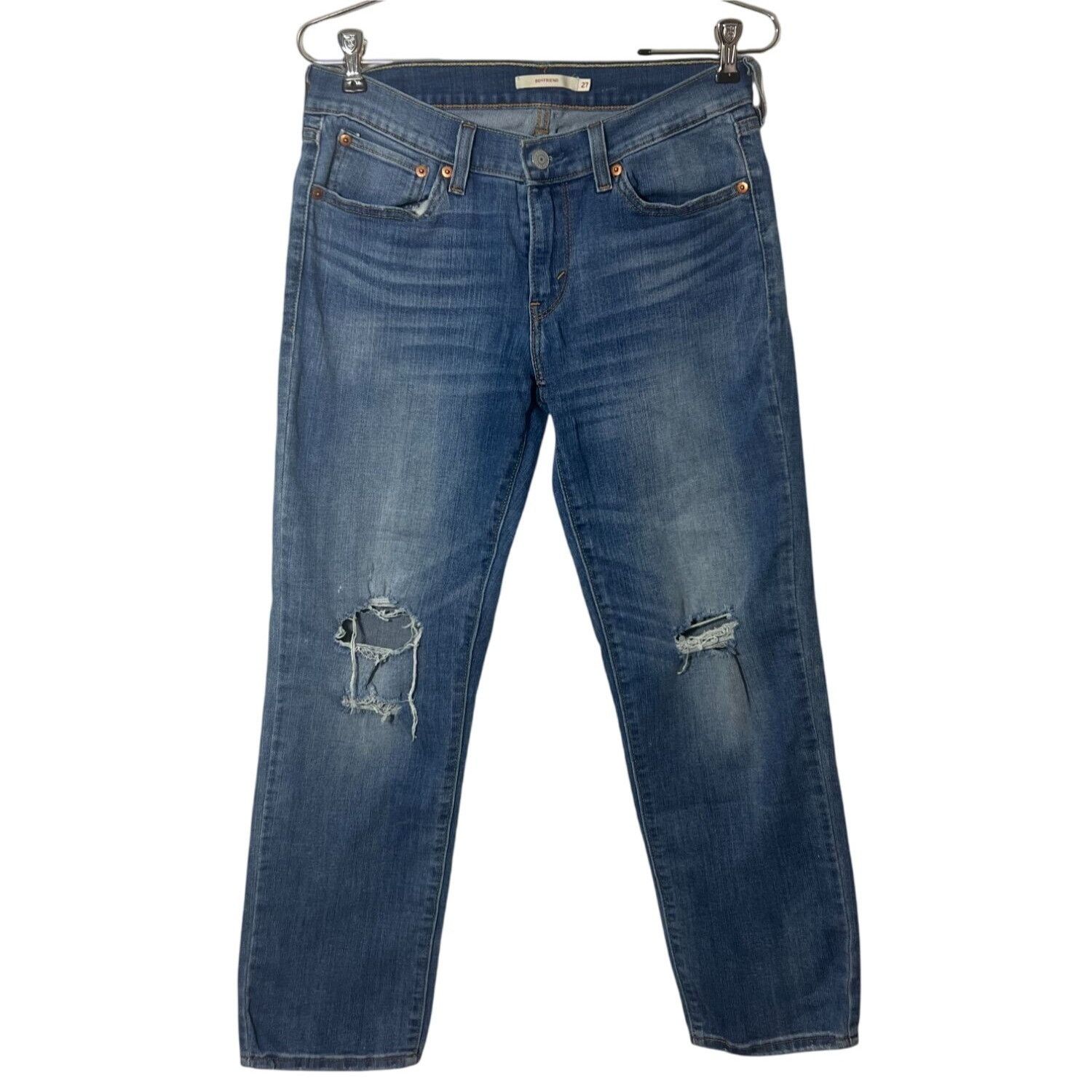 Levi's Levi's Boyfriend Jeans Size 27" / US 4 / IT 40 - 1 Thumbnail