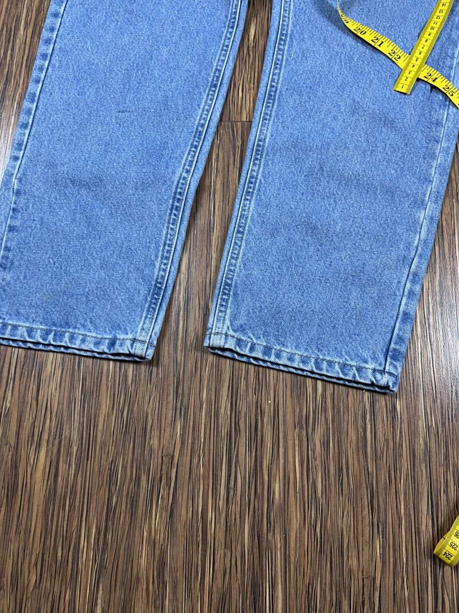 Carhartt × Vintage ➕ light blue washed carhartt relaxed vintage jeans loose Size US 34 / EU 50 - 6 Thumbnail