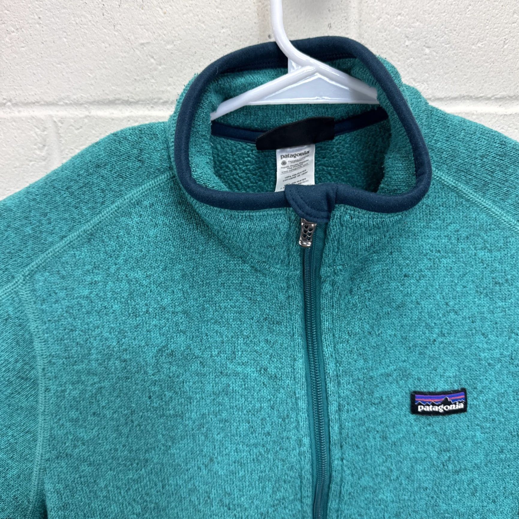 Patagonia PATAGONIA BETTER SWEATER FULL ZIP Jacket Women's Small Teal Green Outdoor Size S / US 4 / IT 40 - 3 Thumbnail