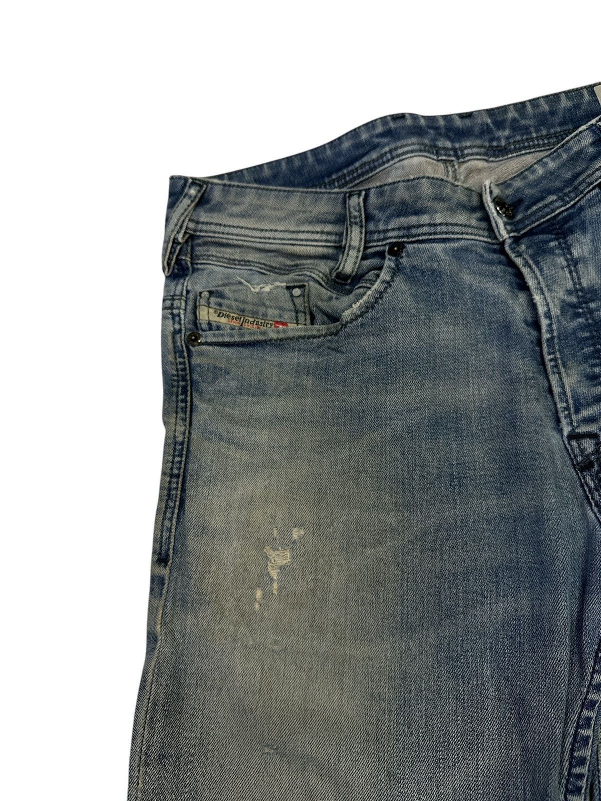 Other Distress Denim Diesel Bluewash Faded 💥 Size US 32 / EU 48 - 3 Thumbnail