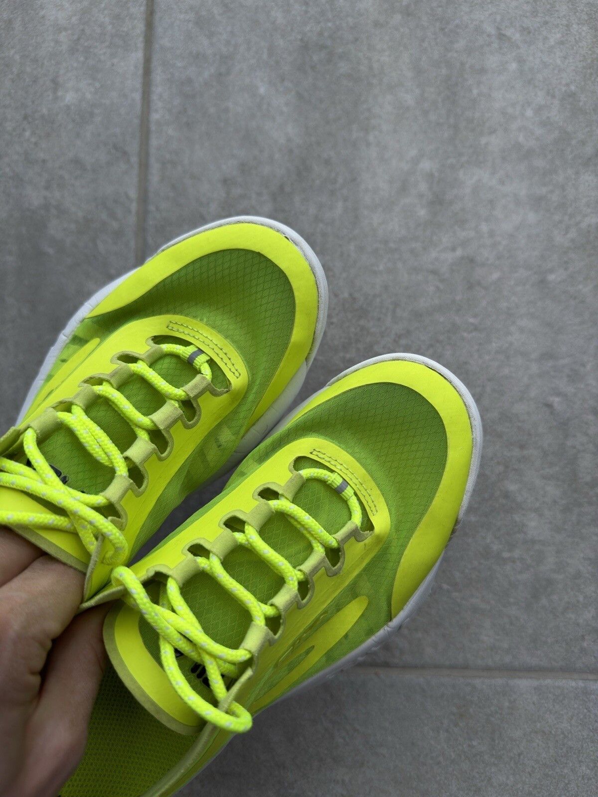 Fila Fila Disruptor Run Neon Lime Platform Sneakers Womens Size US 6 / IT 36 - 10 Thumbnail