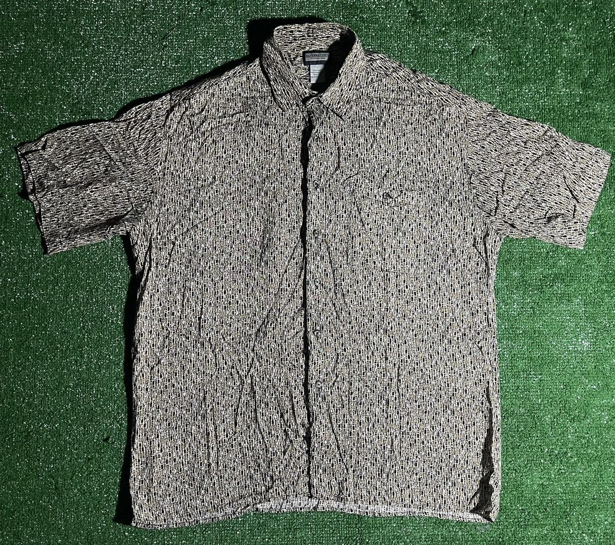 Vintage Jaguar Print Button Up T-shirt Size US L / EU 52-54 / 3 - 1 Thumbnail
