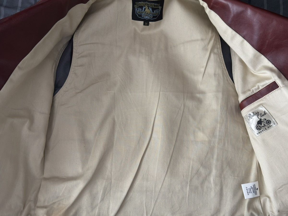 DOUBLE HELIX Double Helix Horsehide Windshield Leather Vest Size US S / EU 44-46 / 1 - 5 Thumbnail