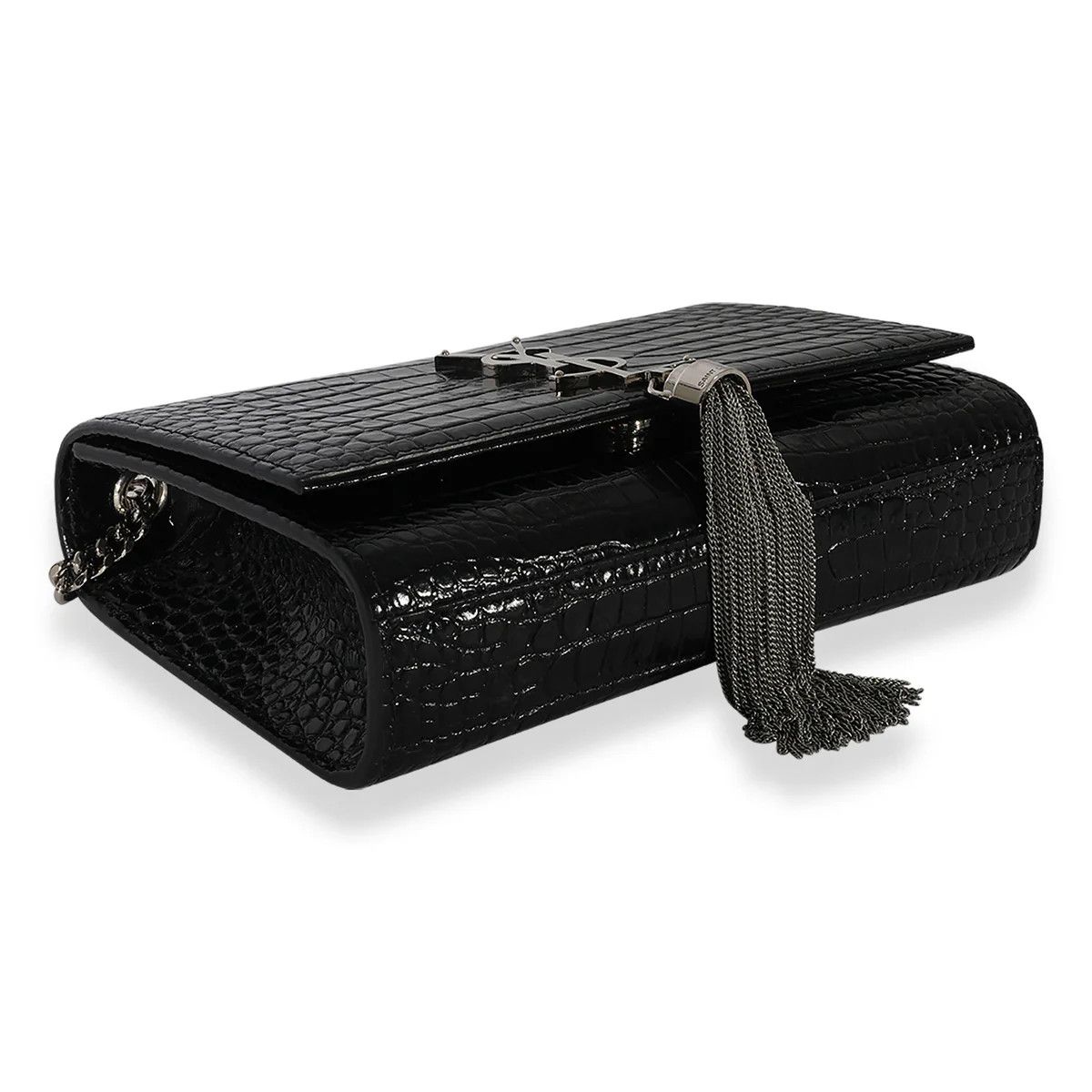 Saint Laurent Paris o1b1hav110924 Size: OS / Small Kate Tassel Leather Bag Black Size ONE SIZE - 8 Thumbnail