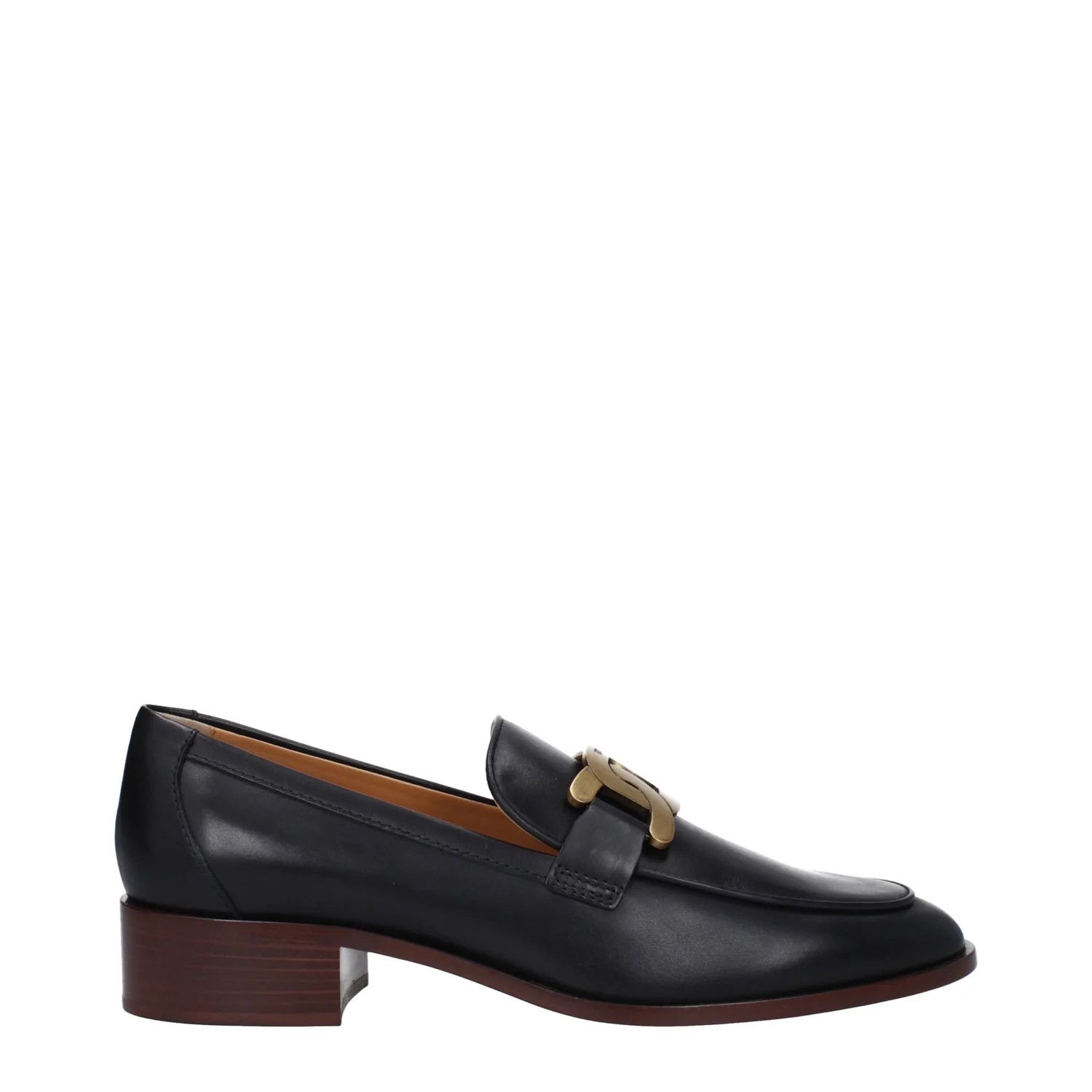 Tod's ob1o1e1224 Leather Loafers in Black Size US 11 / IT 41 - 1 Thumbnail