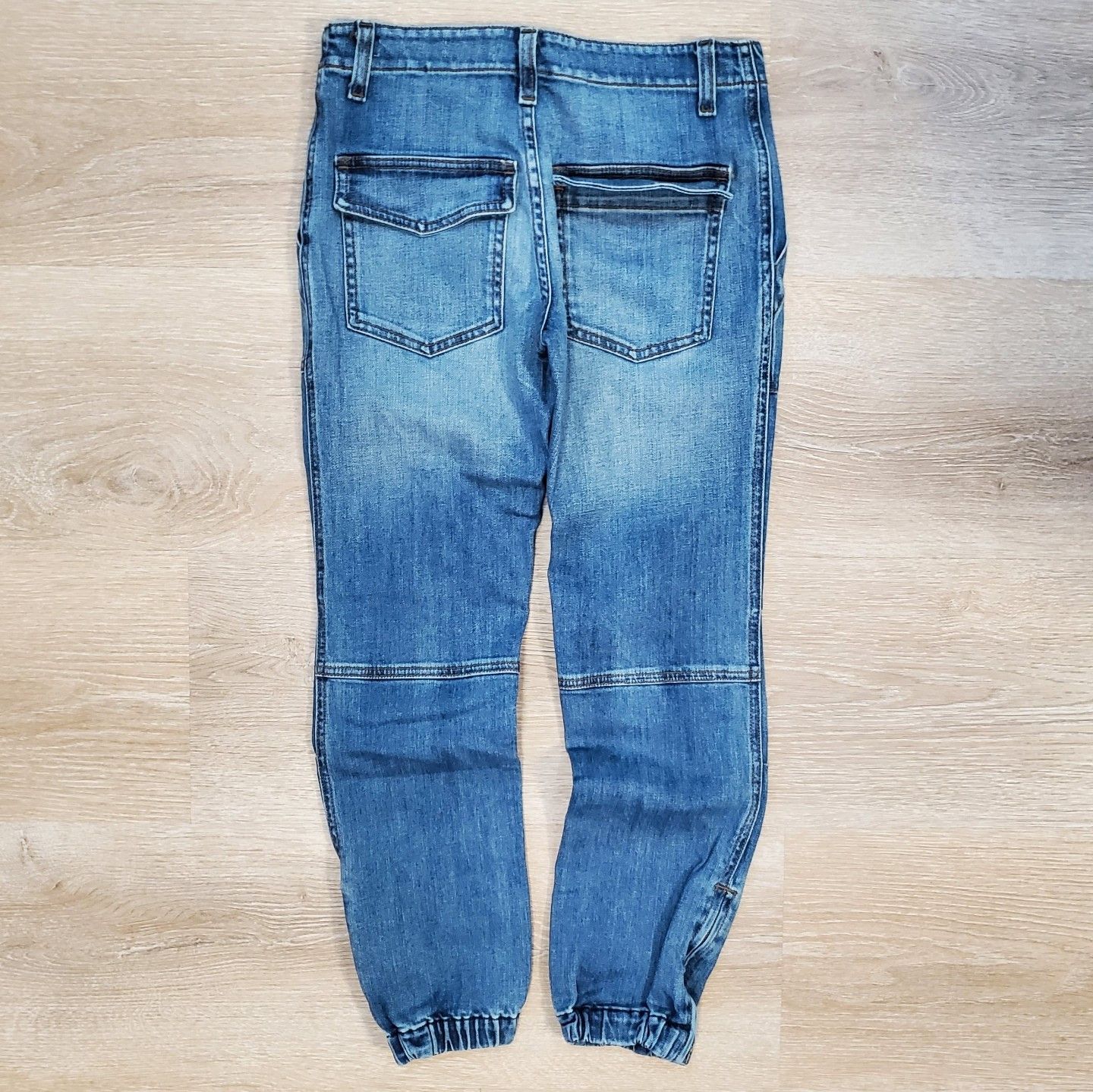 Designer × Nili Lotan Nili Lotan Cropped French Military Jeans Pant Joggers Duane Size 24" / US 00 / IT 34 - 4 Thumbnail