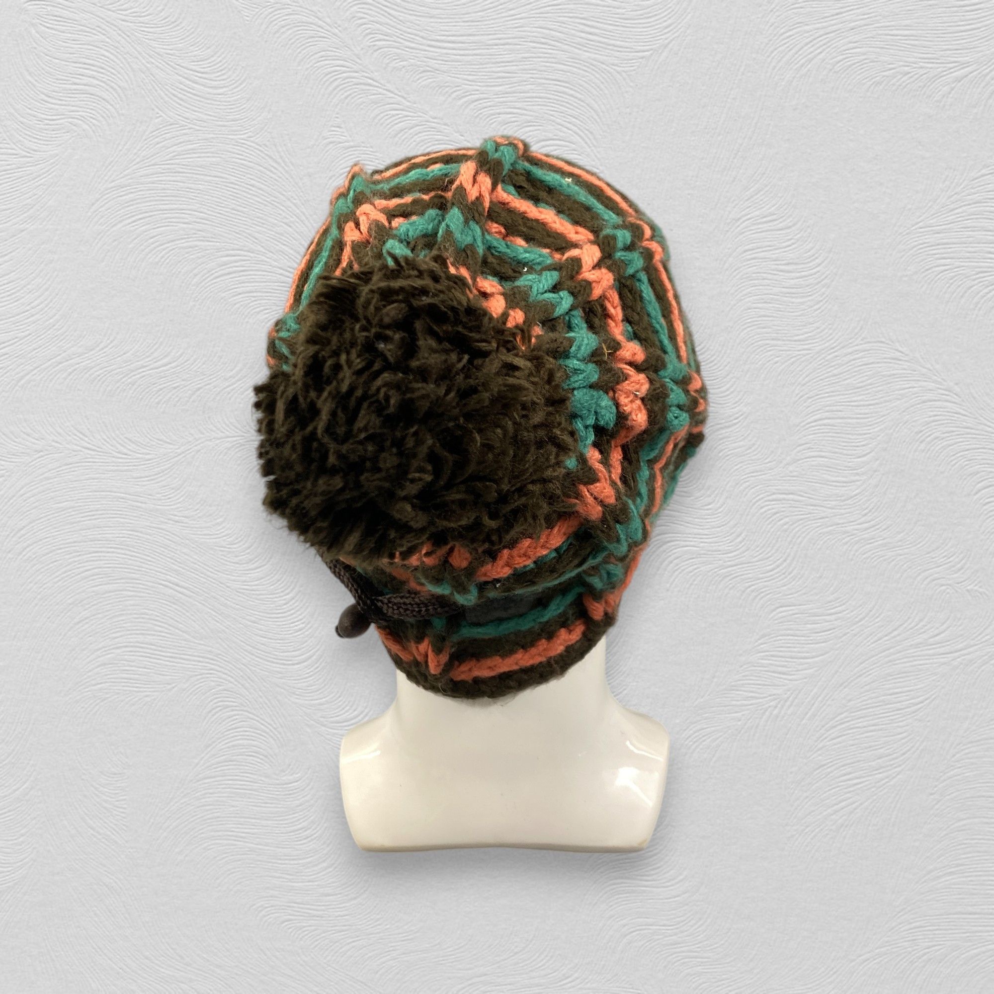 Japanese Brand Lip Jewel Knitted Beanie Hats Pom Pom -BN1044 Size ONE SIZE - 3 Thumbnail