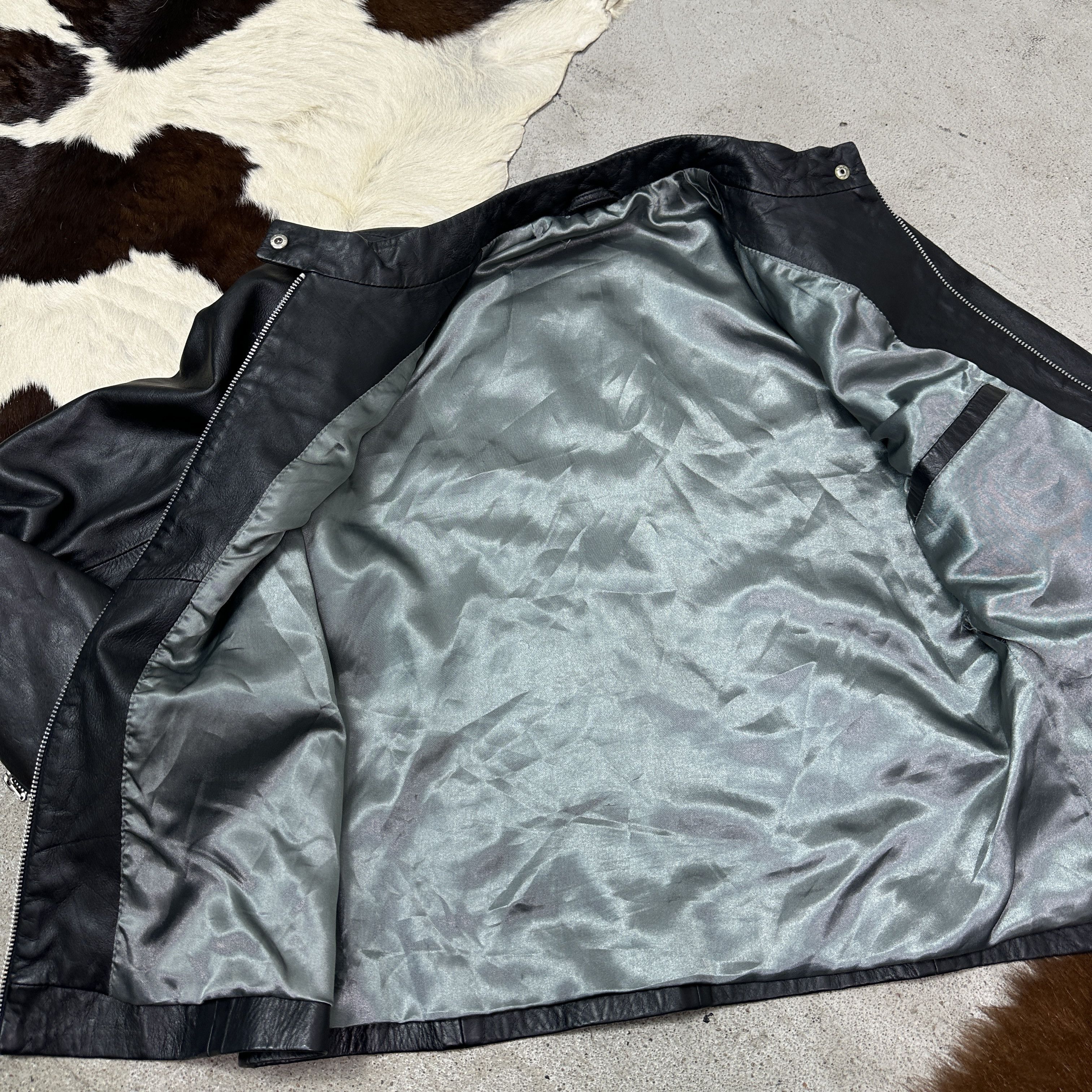 Vintage Vintage Leather Grunge Biker Moto Buckled Jacket Y2K Size US M / EU 48-50 / 2 - 4 Thumbnail