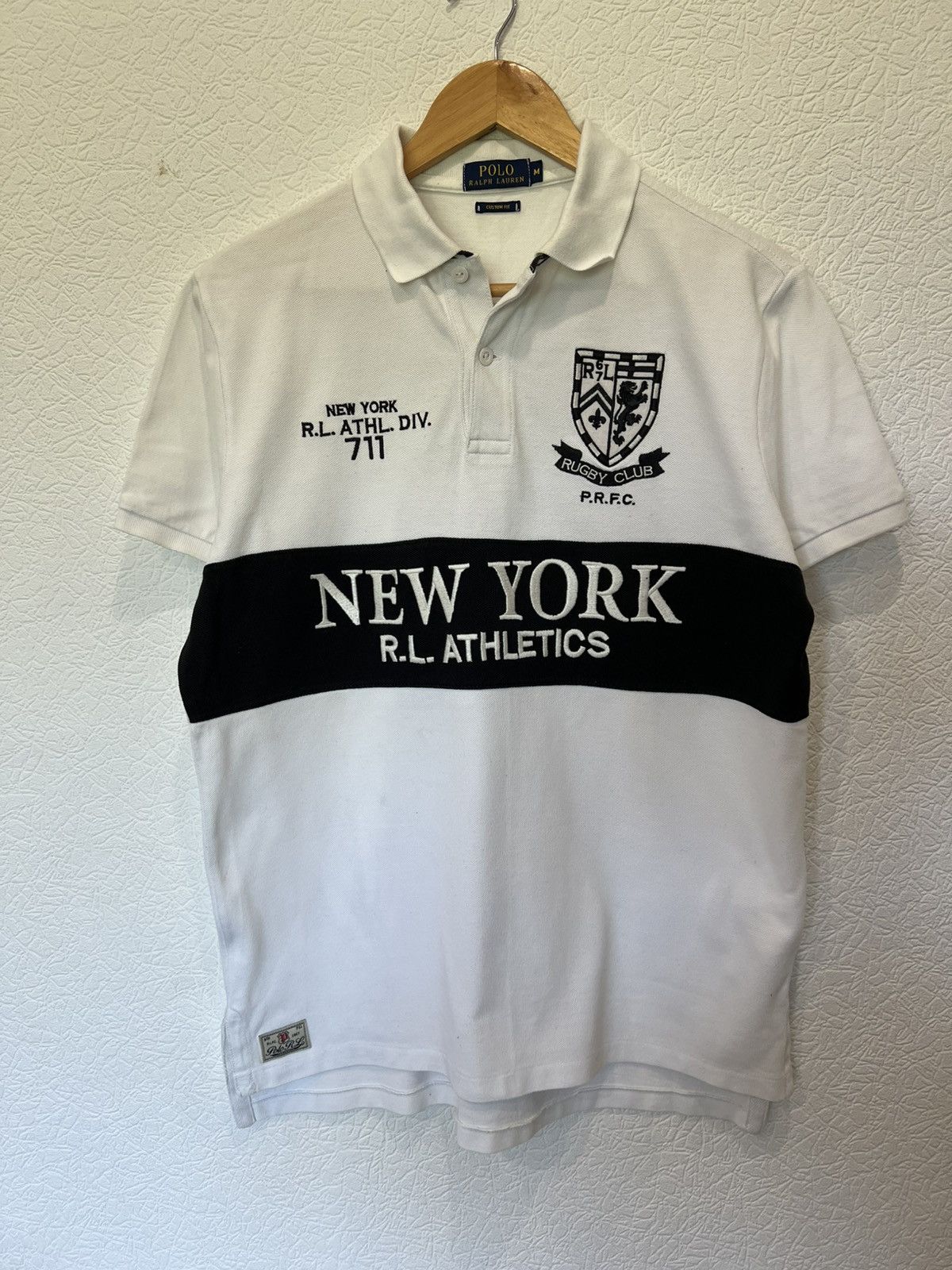 Polo Ralph Lauren NEW YORK 激レア ポロ　ビッグポニー POLO RALPH LAUREN ビッグポニー NEWYORK 5 ポロシャツ - メルカリ