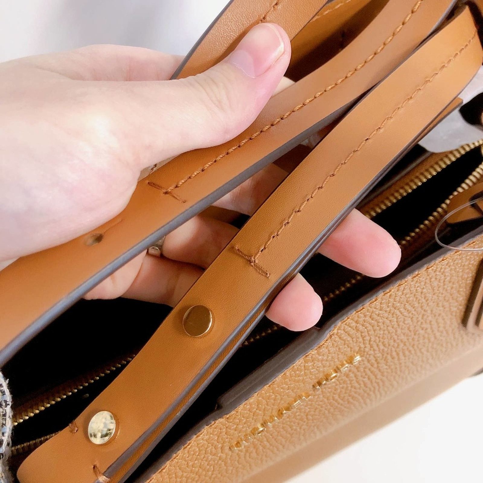 Michael Kors MICHAEL KORS 30H7GZ5T7A Mercer Gallery Large Leather Satchel Size ONE SIZE - 8 Thumbnail