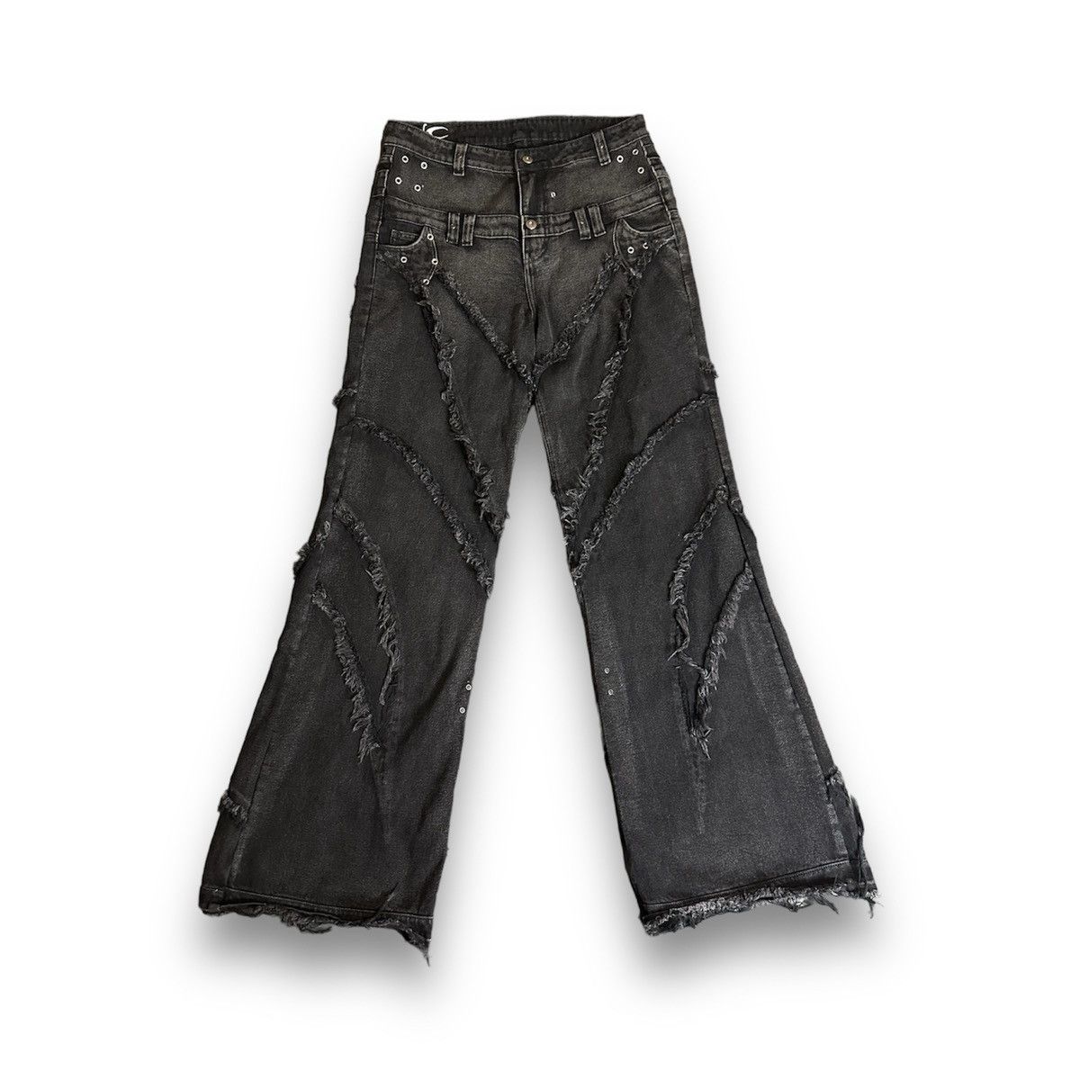 Japanese Brand COZY WORLDWIDE BAGGY FLARE JEANS | Grailed