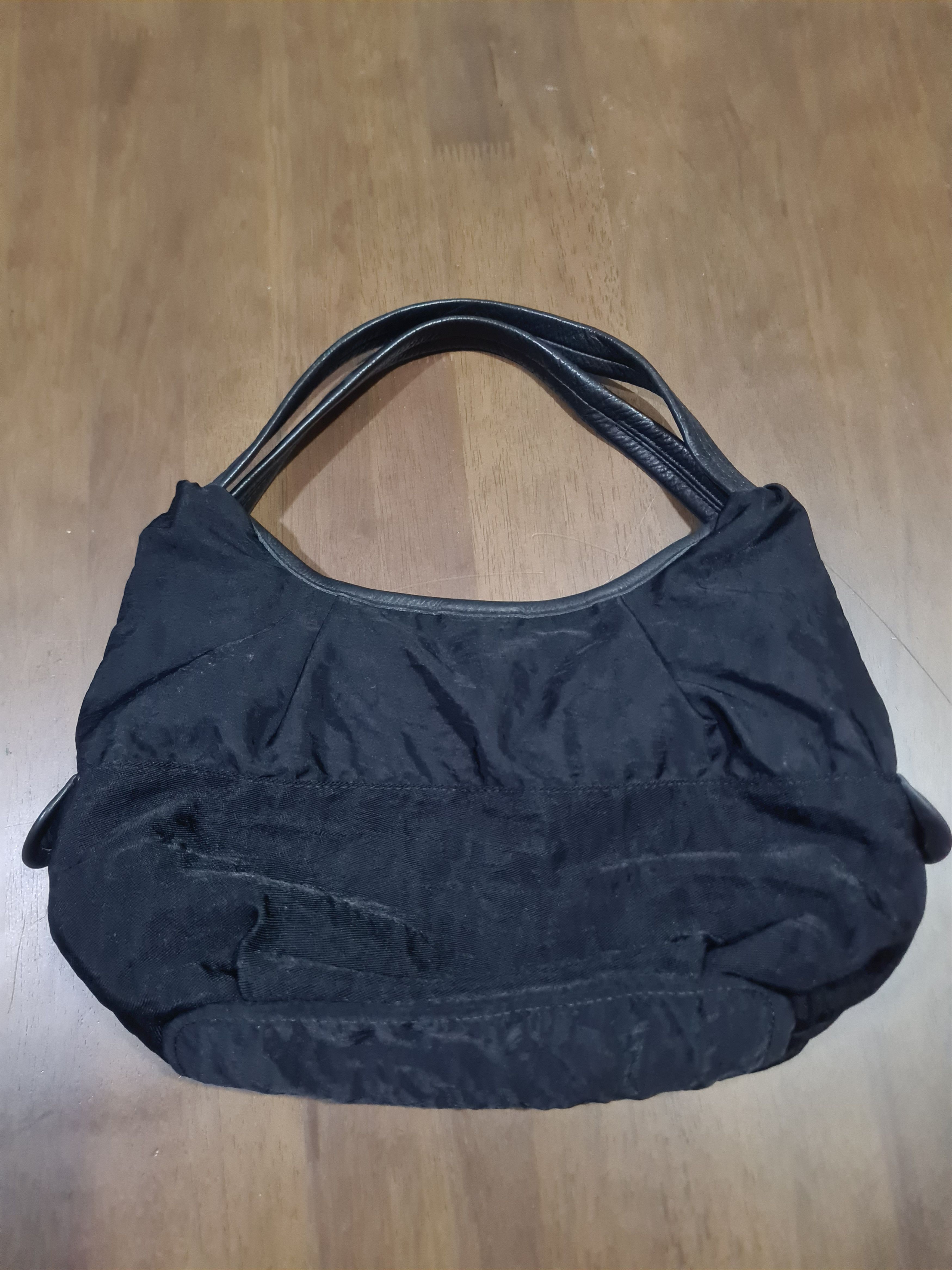 Yohji Yamamoto Y'saccs yohji yamamoto leather/nylon small hobobag Size ONE SIZE - 2 Thumbnail
