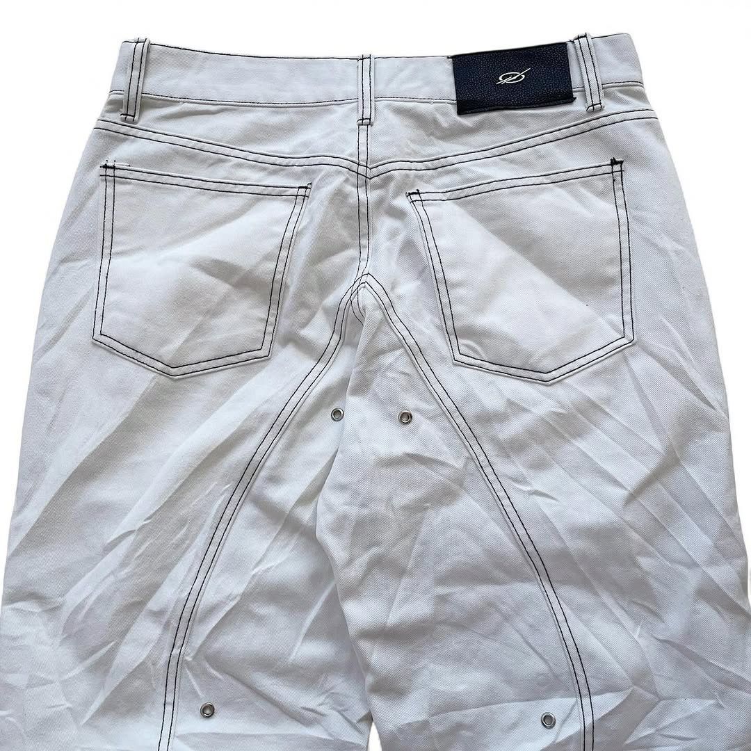 Japanese Brand 51PERCENT Tunnel Lining Trouser Denim Pants Size US 32 / EU 48 - 3 Thumbnail