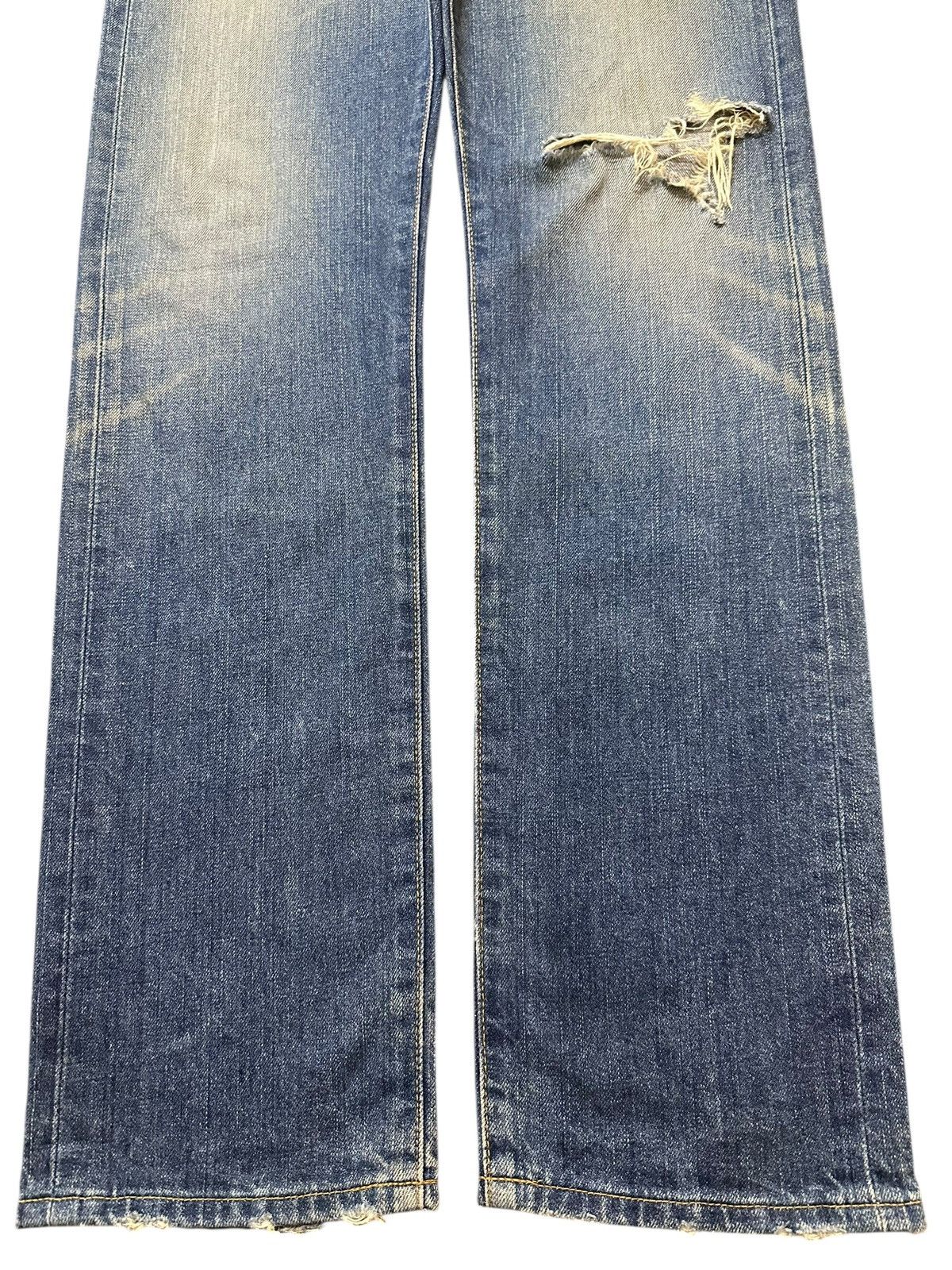 Levi's Vintage Levis 505 Blue Faded Wash Distressed Style Jeans Size US 32 / EU 48 - 7 Thumbnail