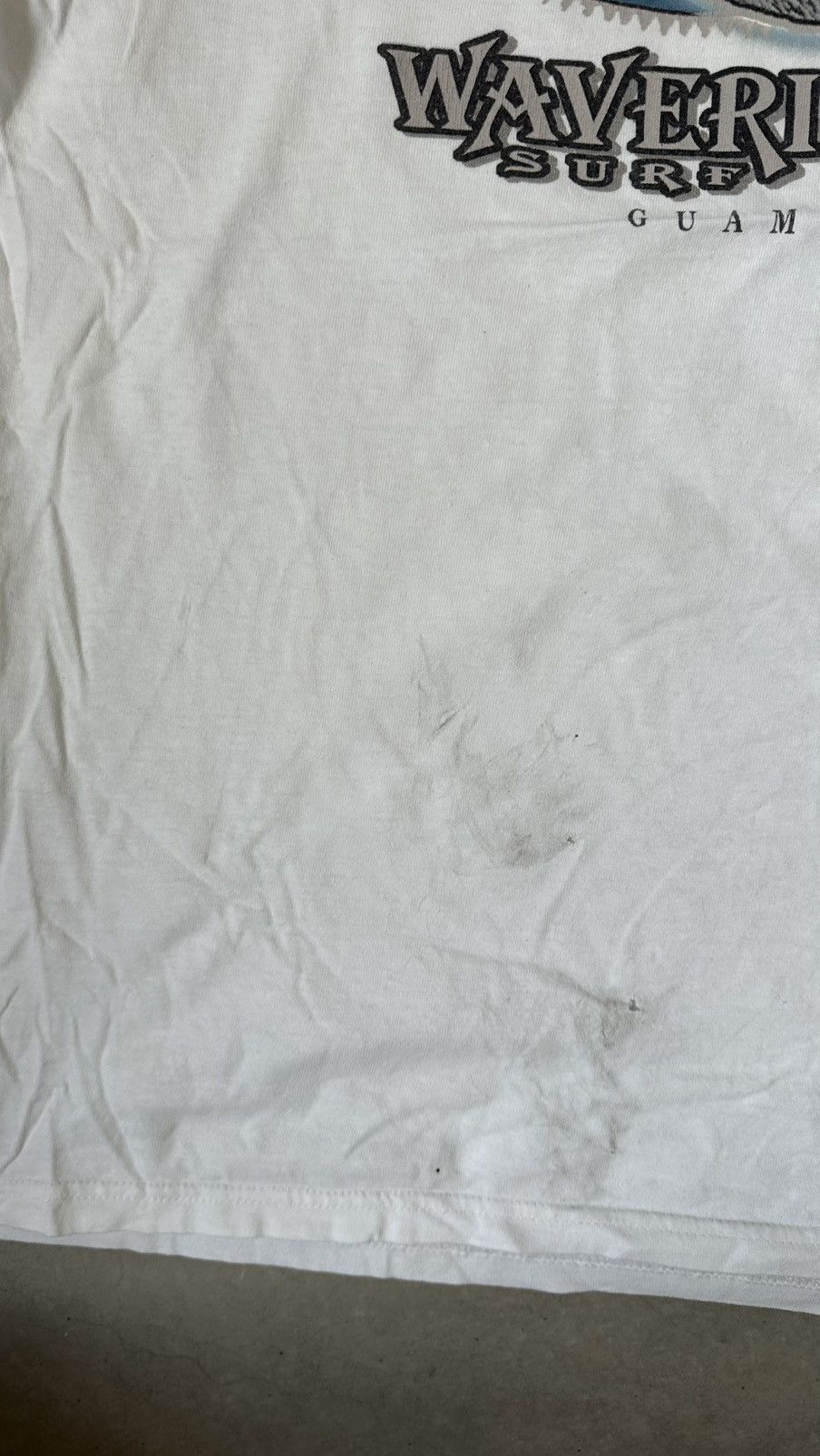 Vintage VINTAGS WAVE RIDER SURF CO GUAM HAWAII USA TEE Size US M / EU 48-50 / 2 - 7 Thumbnail