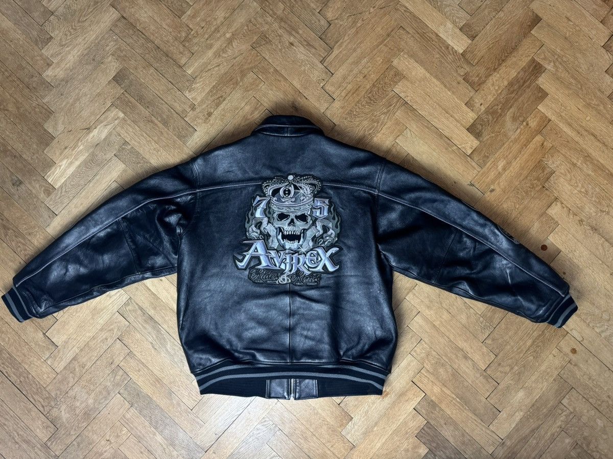 Avirex Vintage Avirex Rides & Rims Leather Jacket XL Size US XL / EU 56 / 4 - 11 Thumbnail