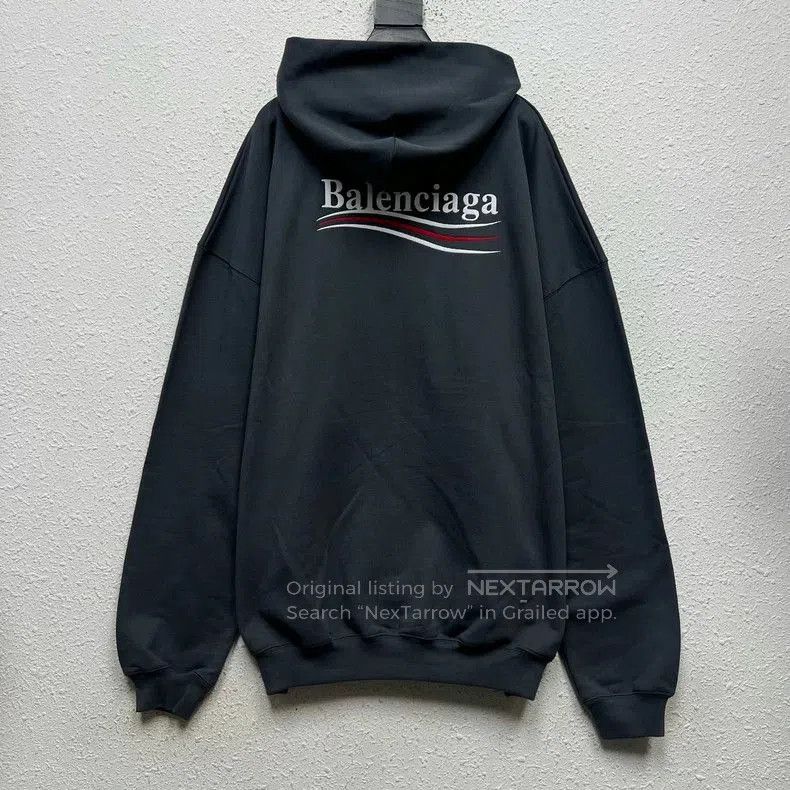 Balenciaga Balenciaga Gray Embroidered Coke Logo Hoodie. Size US XS / EU 42 / 0 - 2 Thumbnail