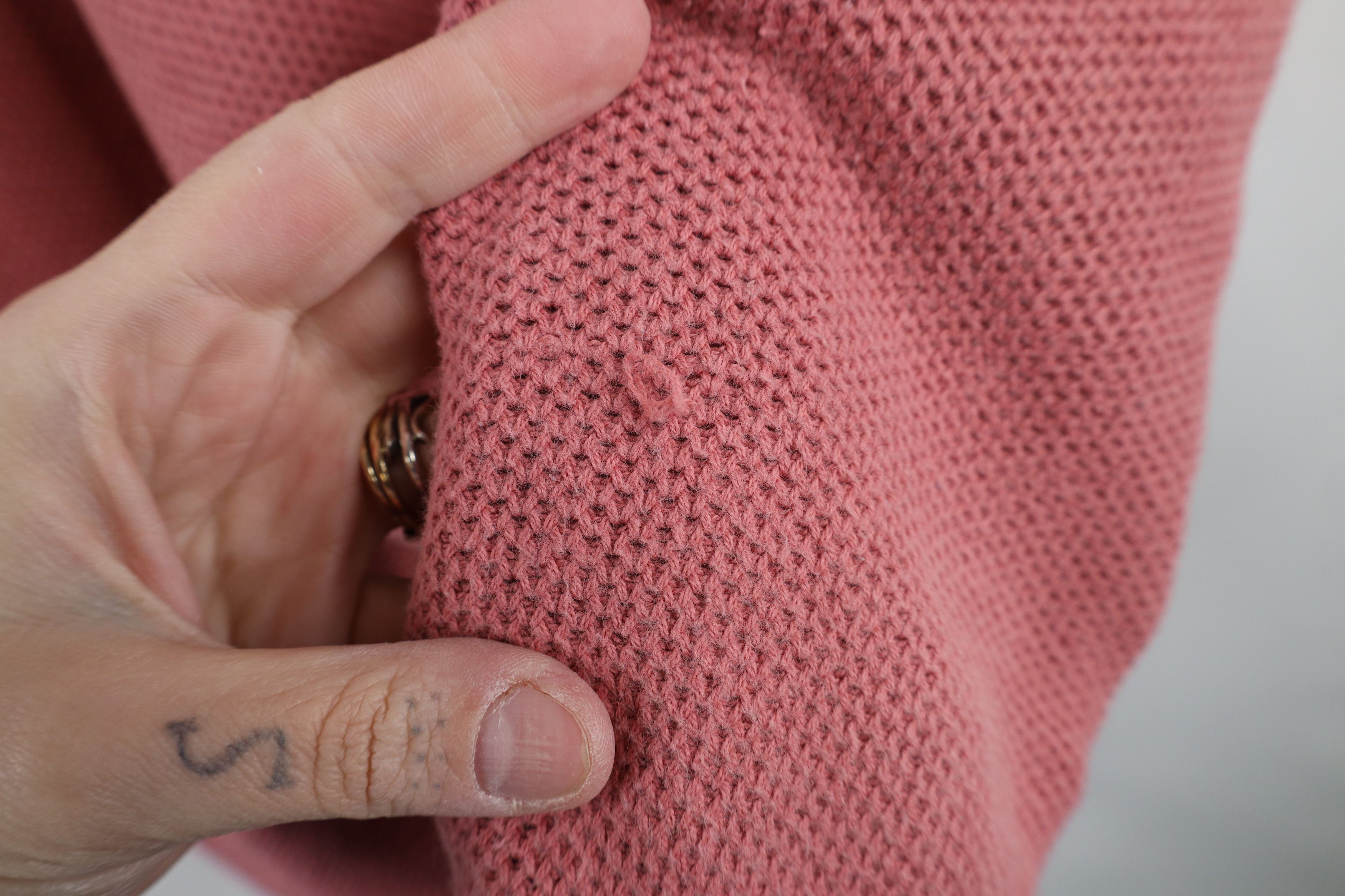 Vintage Vintage 90s Streetwear Knit Golf Sweater Vest Pink USA Size US XL / EU 56 / 4 - 7 Thumbnail