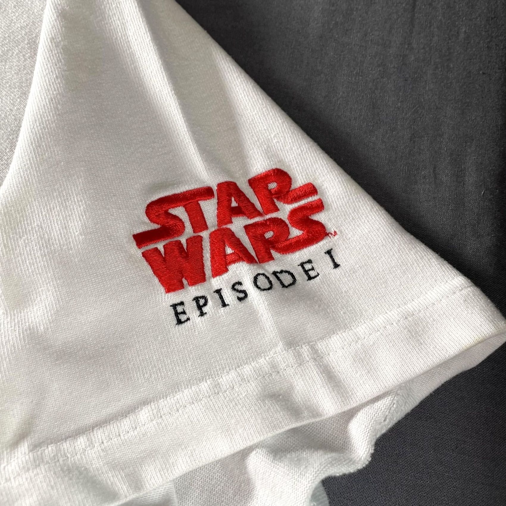 Lee VINTAGE Star Wars Darth Maul Shirt Mens 2XL White Episode I Lee Sport 90s Movie Tee Size US XXL / EU 58 / 5 - 4 Thumbnail