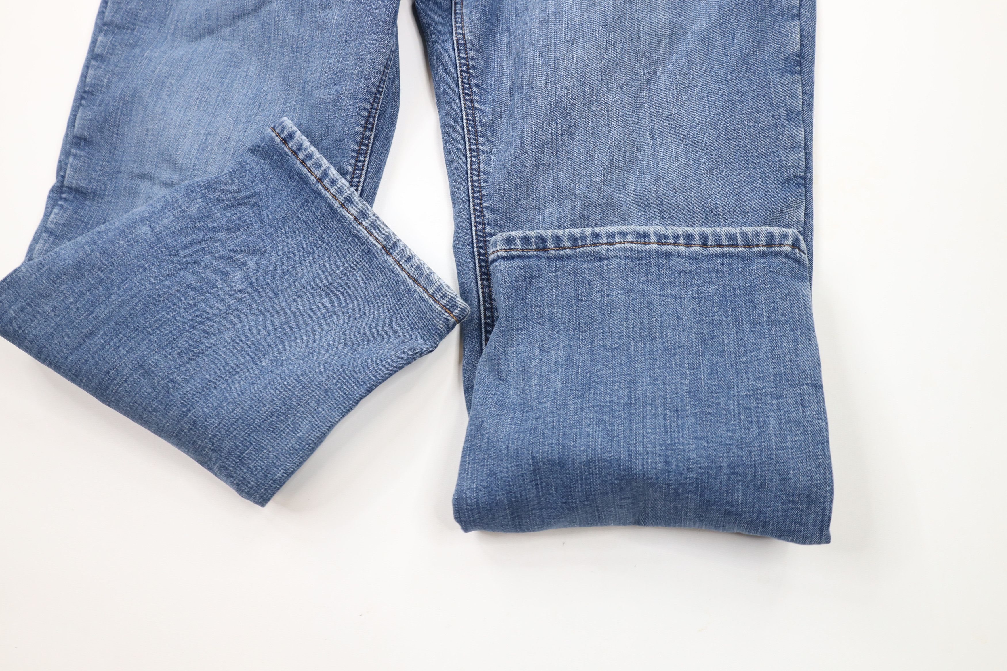 L.L. Bean × Vintage Vintage LL Bean Lined Stretch Straight Leg Denim Jeans Size US 40 / EU 56 - 6 Thumbnail