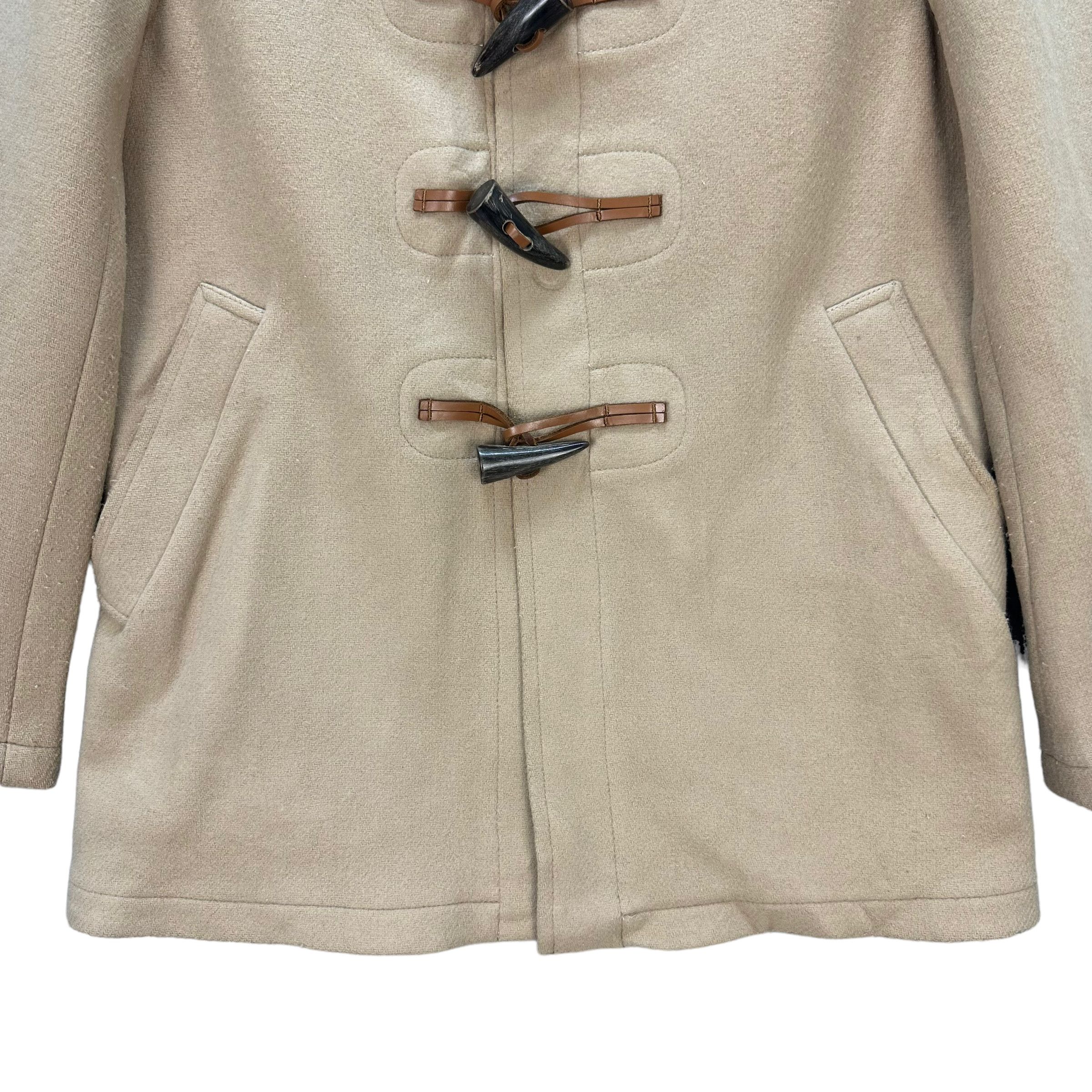 agnes b. AGNES B HOMME FABRIC BY MILIOR DUFFLE COAT #8322-003 Size US S / EU 44-46 / 1 - 3 Thumbnail