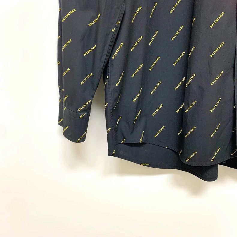 Balenciaga Balenciaga size 40 Black bullet screen full of Logo long-s Size US XXS / EU 40 - 5 Thumbnail