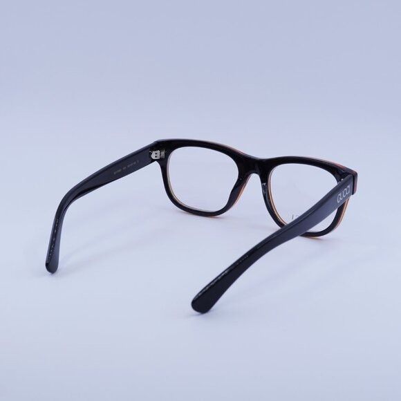 Gucci Gucci GG1796O 003 Eyeglasses Burgundy Crystal on Black 52mm Size ONE SIZE - 8 Thumbnail