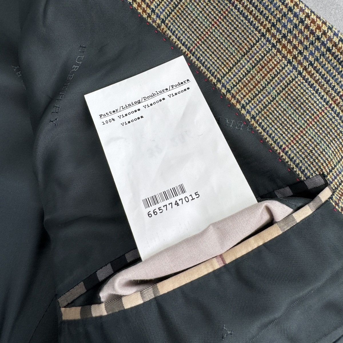 Burberry Burberry London Wool Blazer Men Size 54 Size 54R - 15 Thumbnail