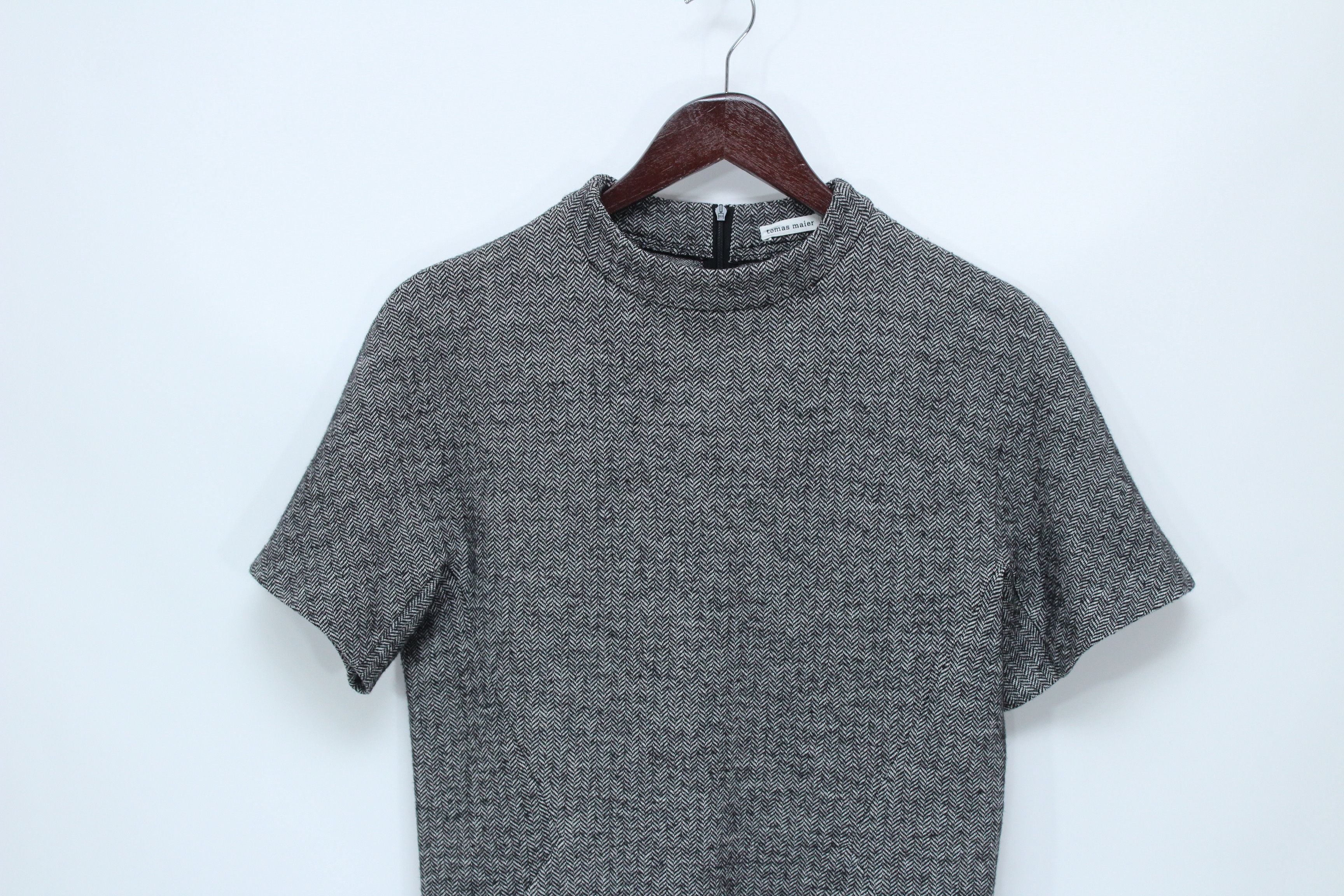 Tomas Maier Tomas Maier Dress Wool Womens Size 2 Authentic Hype Size S / US 4 / IT 40 - 5 Thumbnail