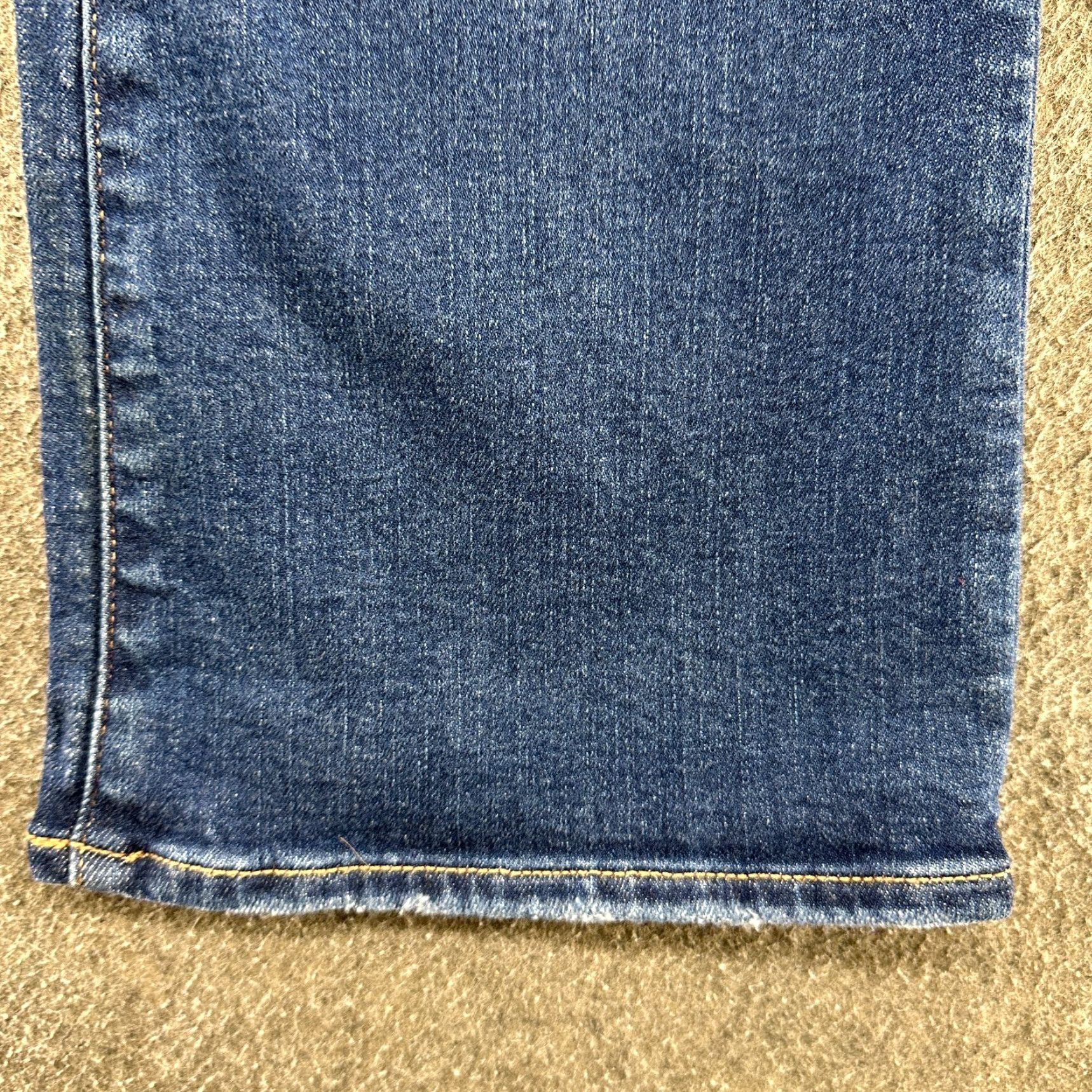 American Eagle Outfitters American Eagle Jeans Womens 8 Blue Mid Rise Kick Boot Bootcut Dark Wash Stretch Size 30" / US 8 / IT 44 - 6 Thumbnail