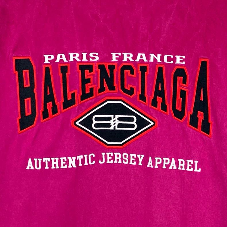 Balenciaga Balenciaga Rose logo monogrammed embroidered cotton crew n Size US L / EU 52-54 / 3 - 4 Thumbnail