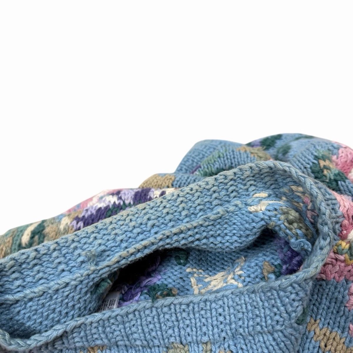 Other Signatures by Northern Isles Sz M Floral Embroidered Sweater Size XL / US 12-14 / IT 48-50 - 4 Thumbnail