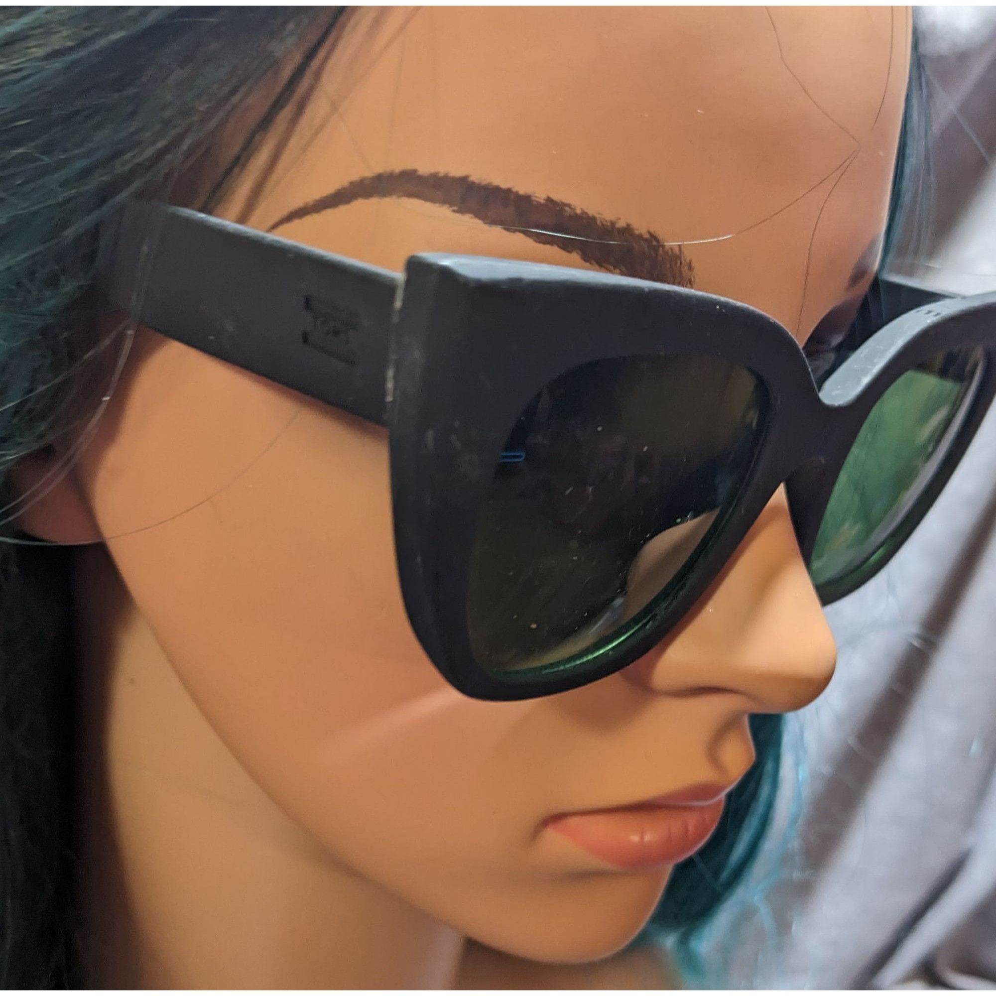 Toms Toms Black Cateye Traveler Collection Sydney Sunglasses Size ONE SIZE - 12 Thumbnail