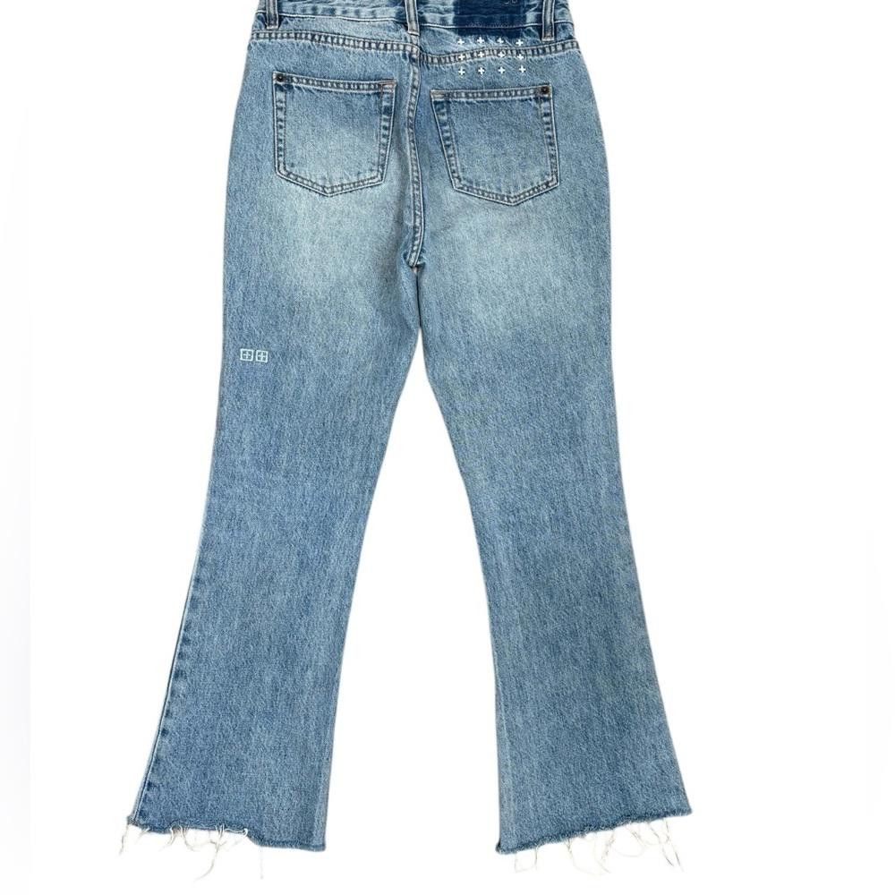 Ksubi KSUBI Skinny Flare Kickn Placid Acid 098 Jeans Size 26 Size 26" / US 2 / IT 38 - 5 Thumbnail