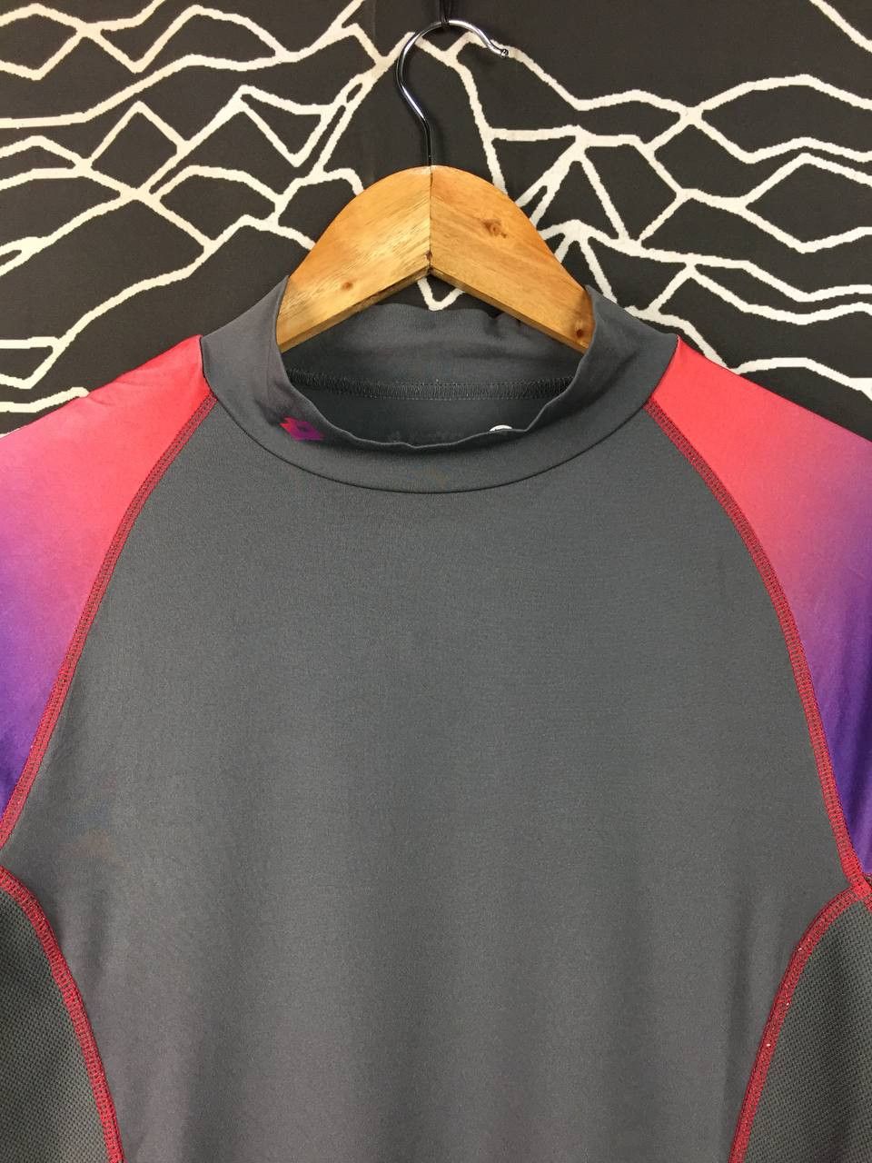 Lotto Sport Lotto Sport Base Layer Fade Gradient Gorpcore Athletic Top Size US M / EU 48-50 / 2 - 3 Thumbnail
