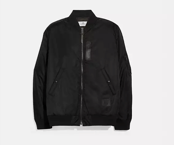 Coach Coach Black MA-1 Bomber Jacket Size US XS / EU 42 / 0 - 3 Thumbnail