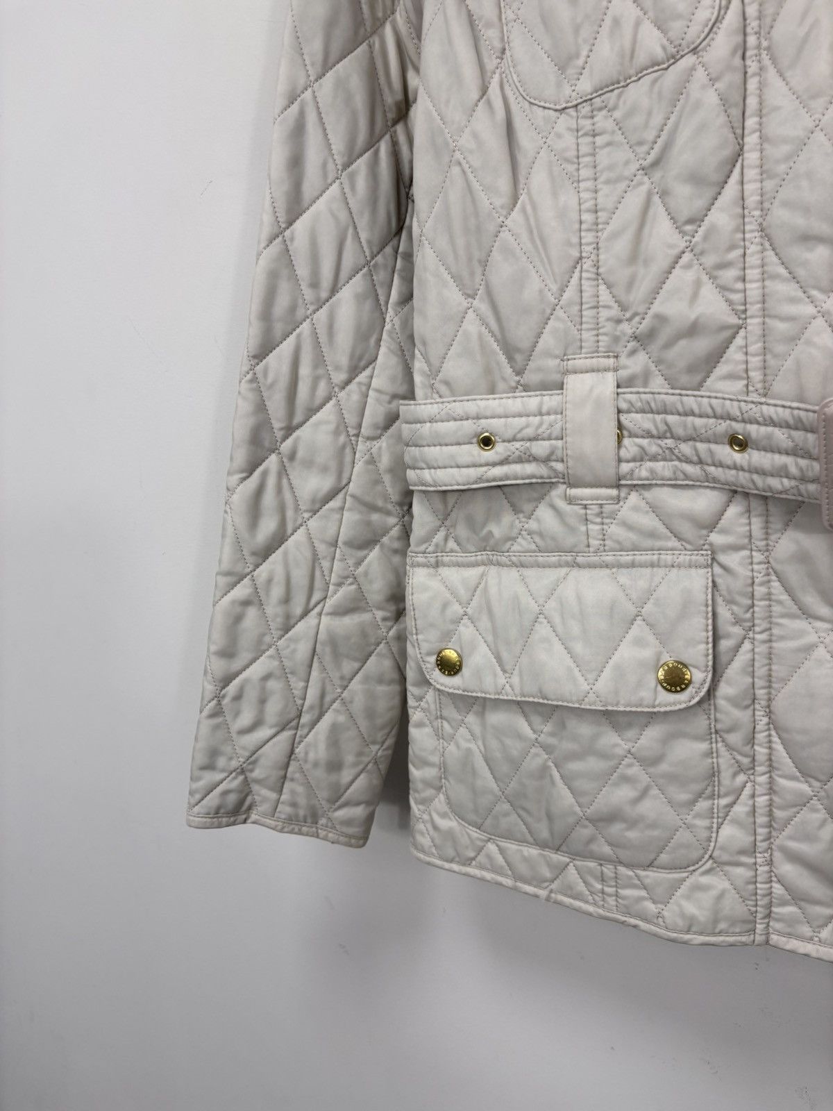 Barbour Barbour International Women’s Belted Quilted Jacket Size S / US 4 / IT 40 - 8 Thumbnail